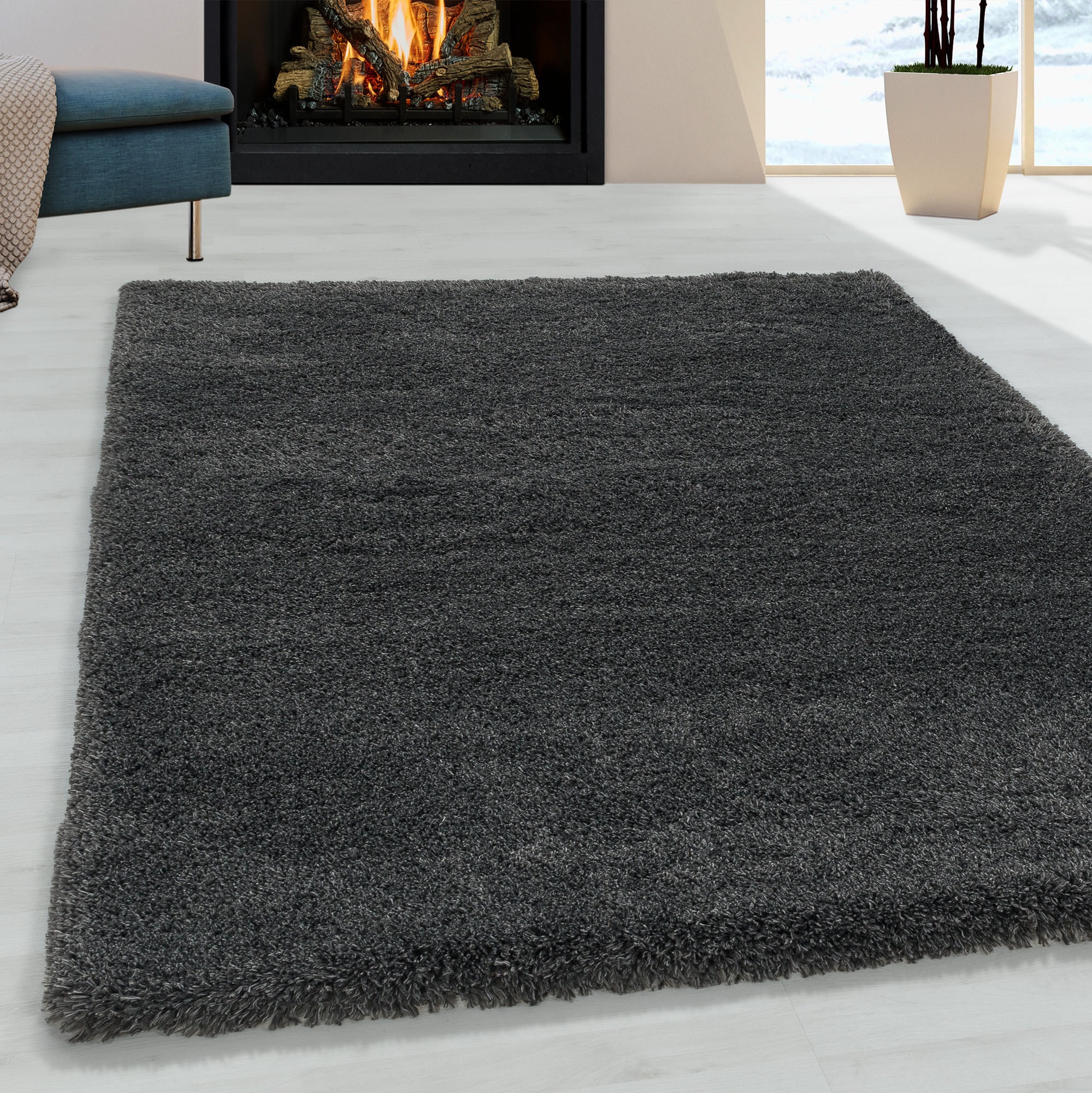 Ayyildiz Teppiche Hochflor-Teppich »FLUFFY 3500«, rechteckig, 50 mm Höhe, L günstig online kaufen