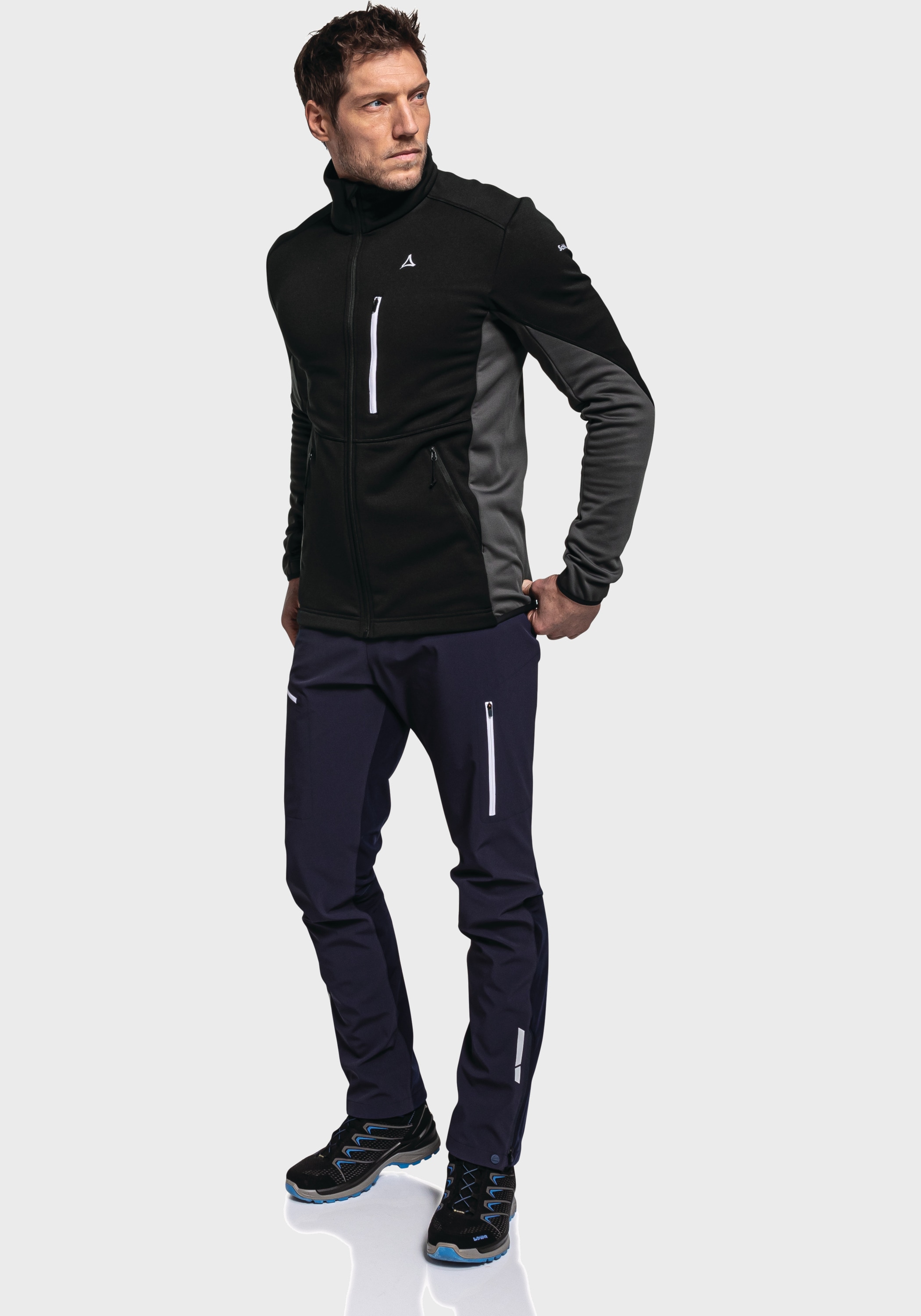 Schöffel Fleecejacke »Fleece Jacket Lodron M«, ohne Kapuze