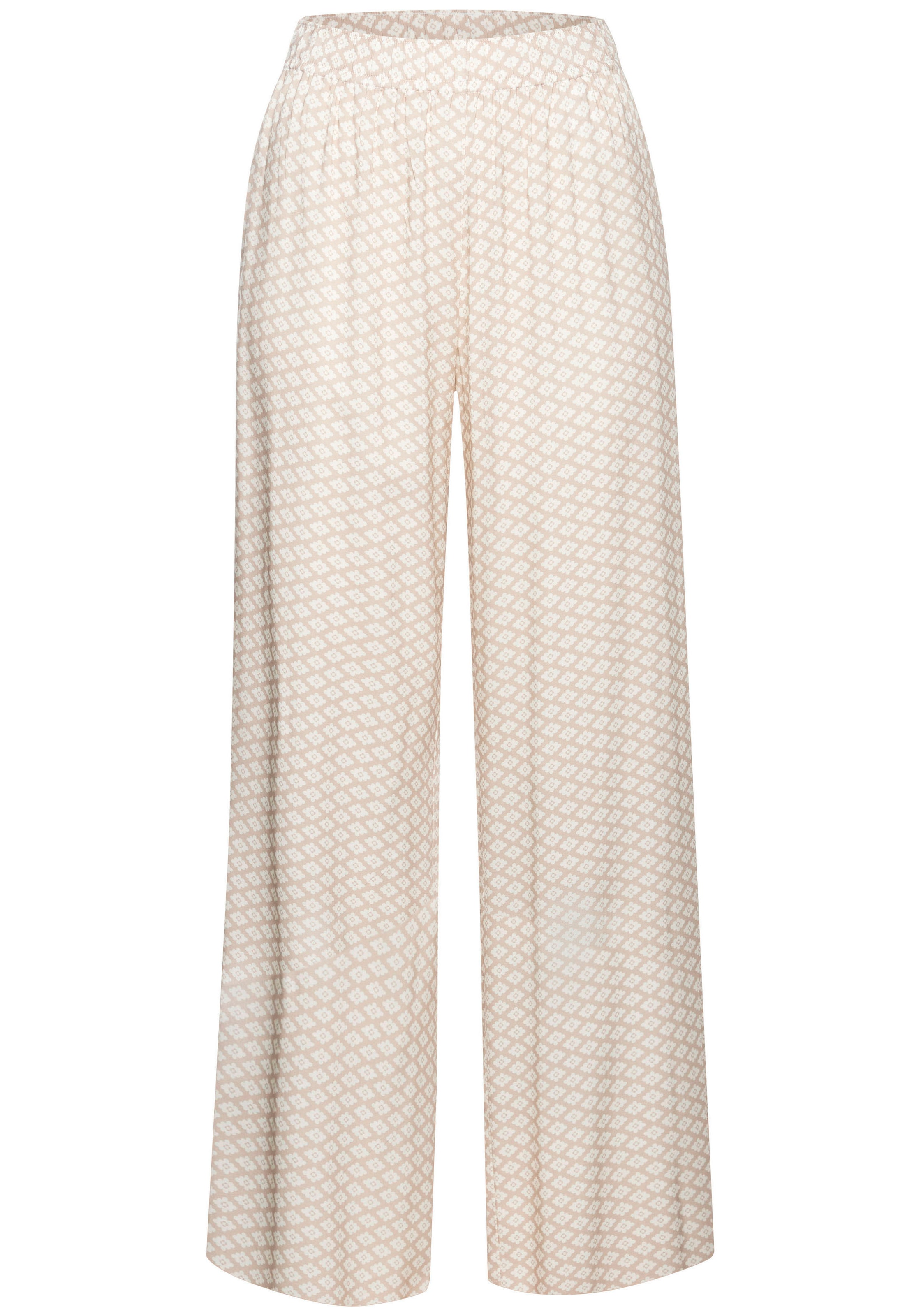 LASCANA Pyjamahose  mit edlem Allover-Muster