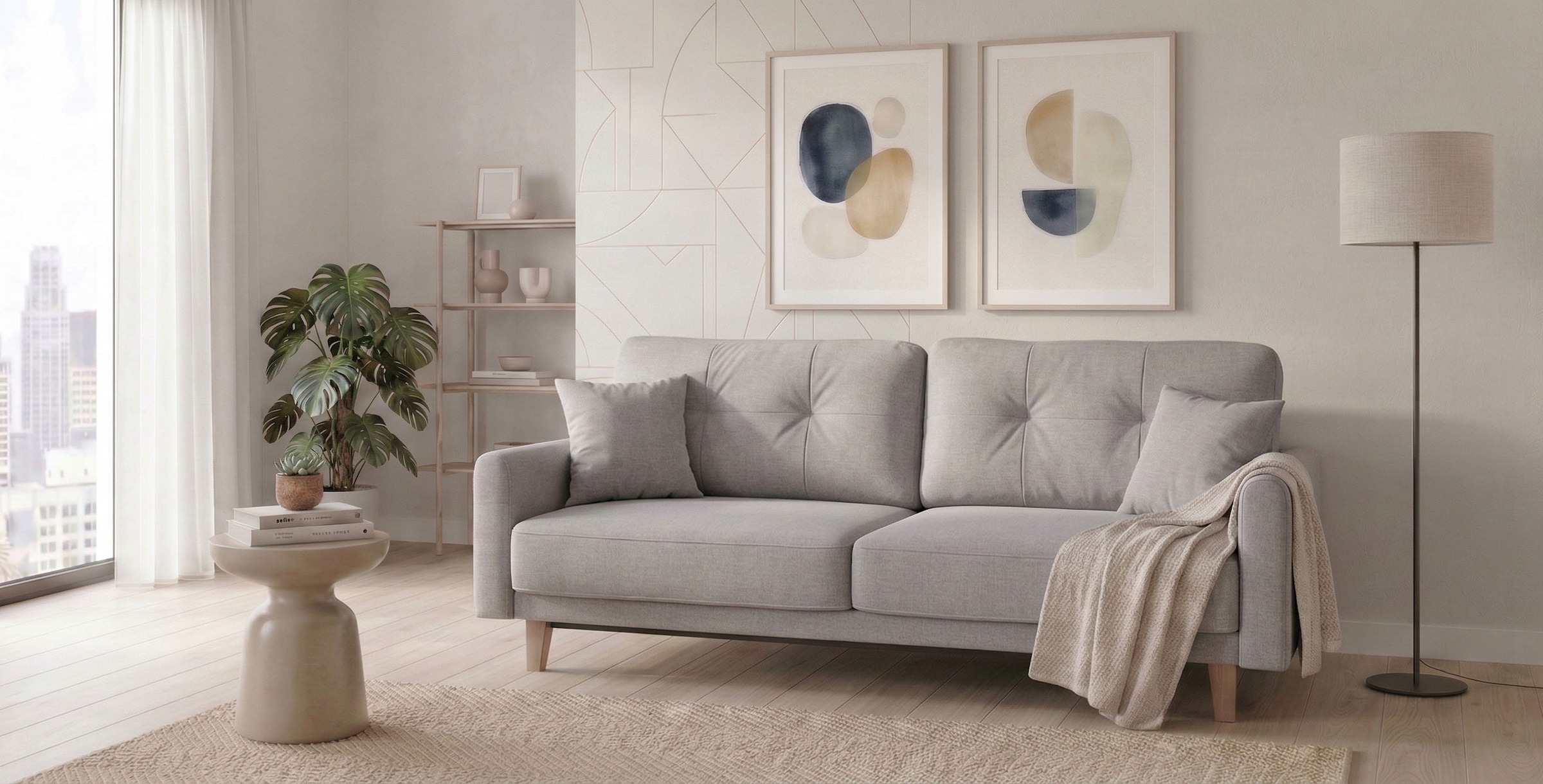 Home affaire 3-Sitzer »TRIPLO optionale Schlafsofa mit Bettkasten, Maße B/T/H: 215/100/89 cm« Wahlweise Bettfunktion - Liegefläche 145x191 cm, Rücken-, Zierkissen