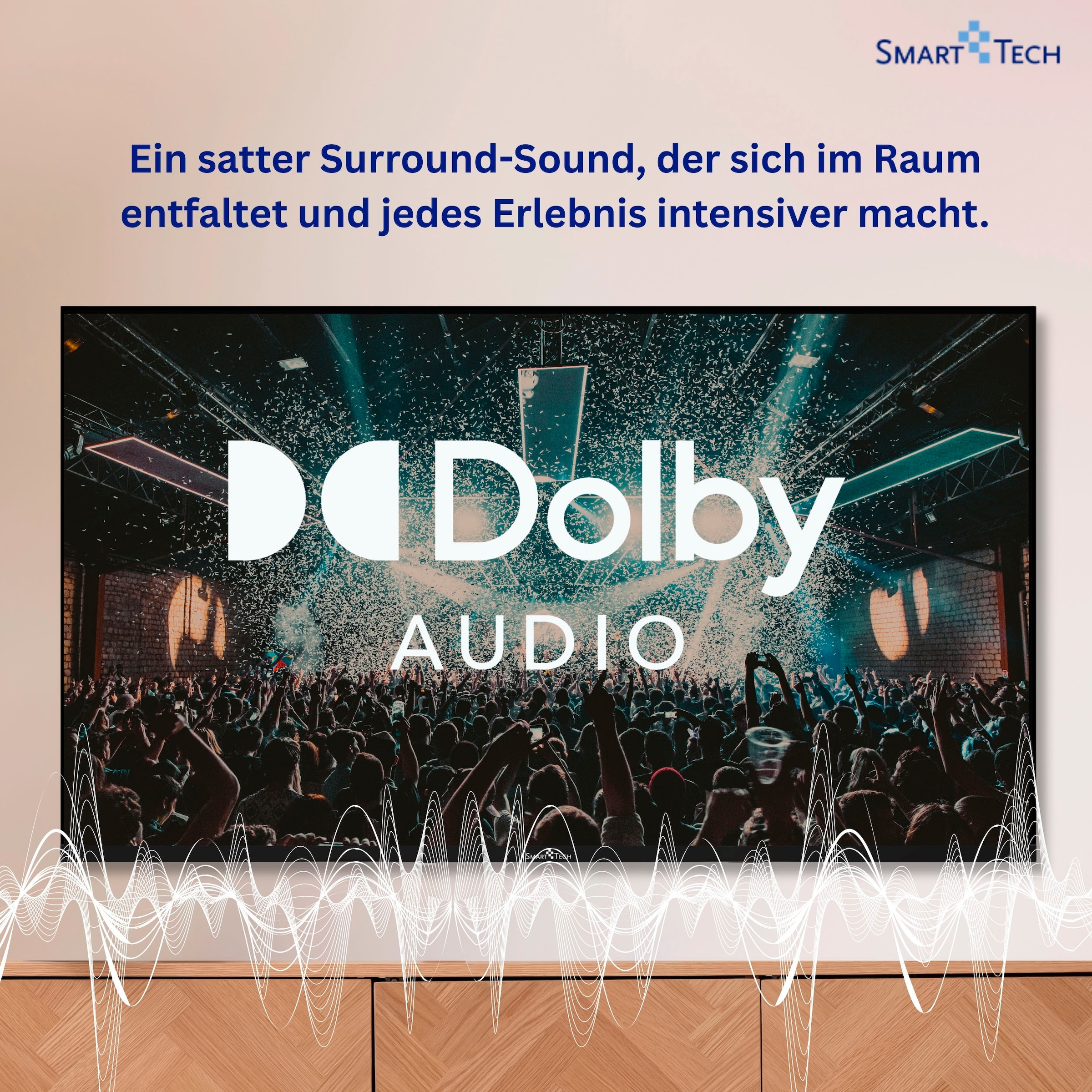 Smart Tech LED-Fernseher »32HV02V« 80 cm/32 ″ HD ready Smart-TV