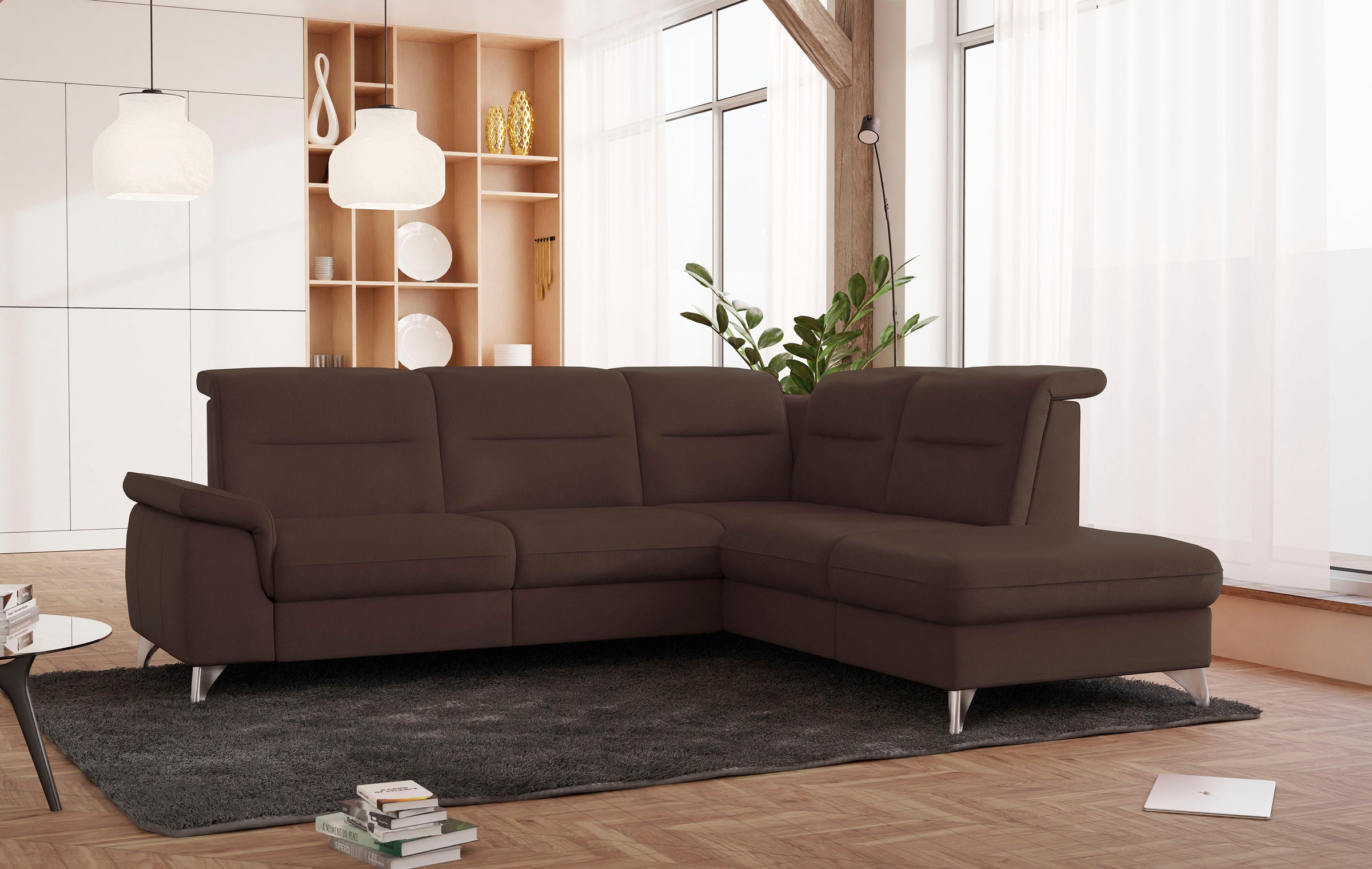 sit&more Ecksofa »Astoria L-Form«, wahlweise mit motorischer Relaxfunktion günstig online kaufen