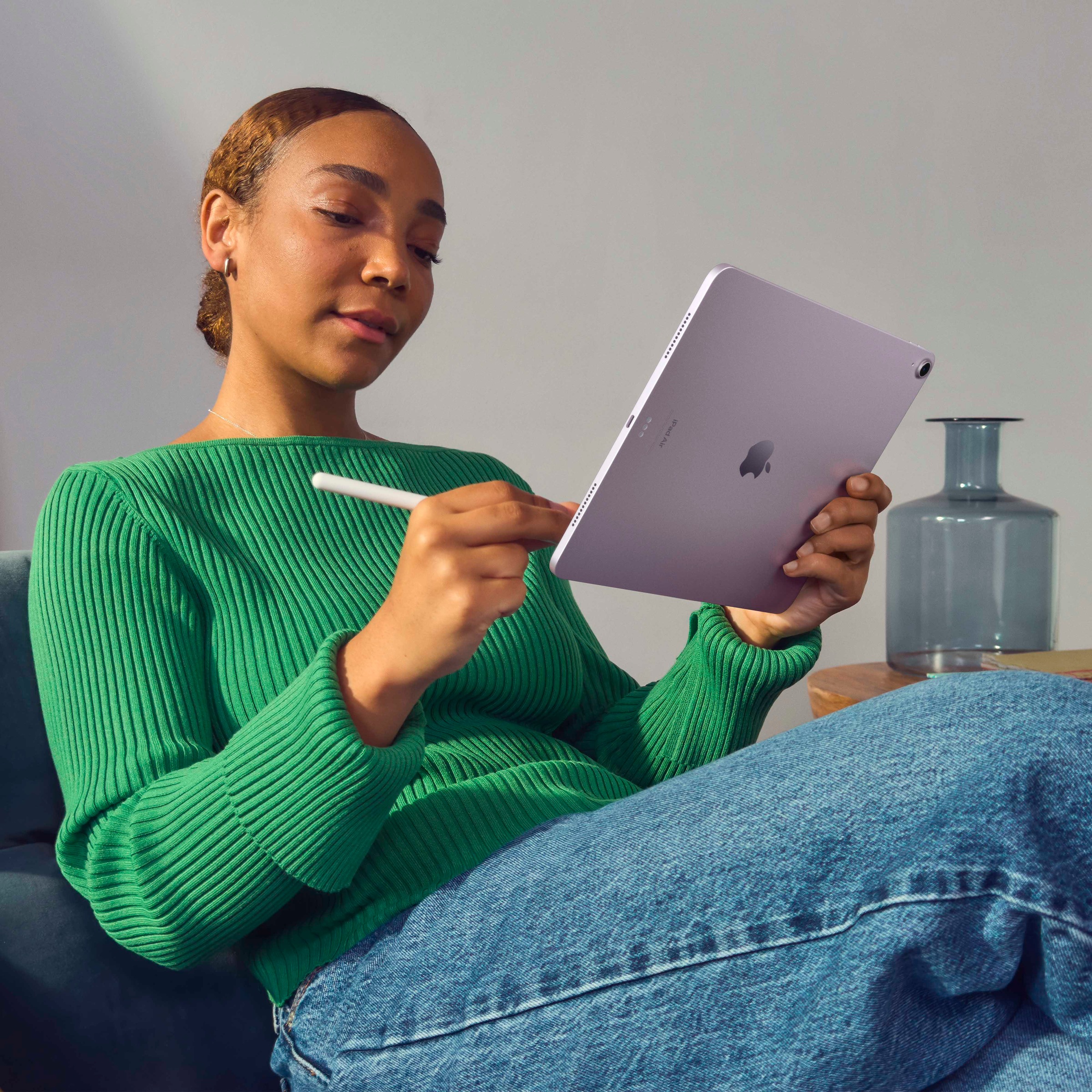 Apple Tablet »13" iPad Air Wi-Fi + Cellular 128GB«, (32,78 cm / 12,9 Zoll), iPadOS, 5G,)