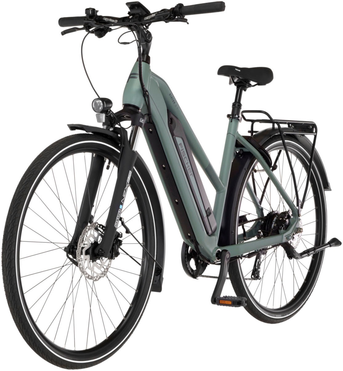 FISCHER Fahrrad »VIATOR 2.1 459« 8 Gang Shimano ACERA Schaltwerk Heckmotor mit Akku-Ladegerät;mit Werkzeug,  Pedelec, Elektrofahrrad für Damen und Herren