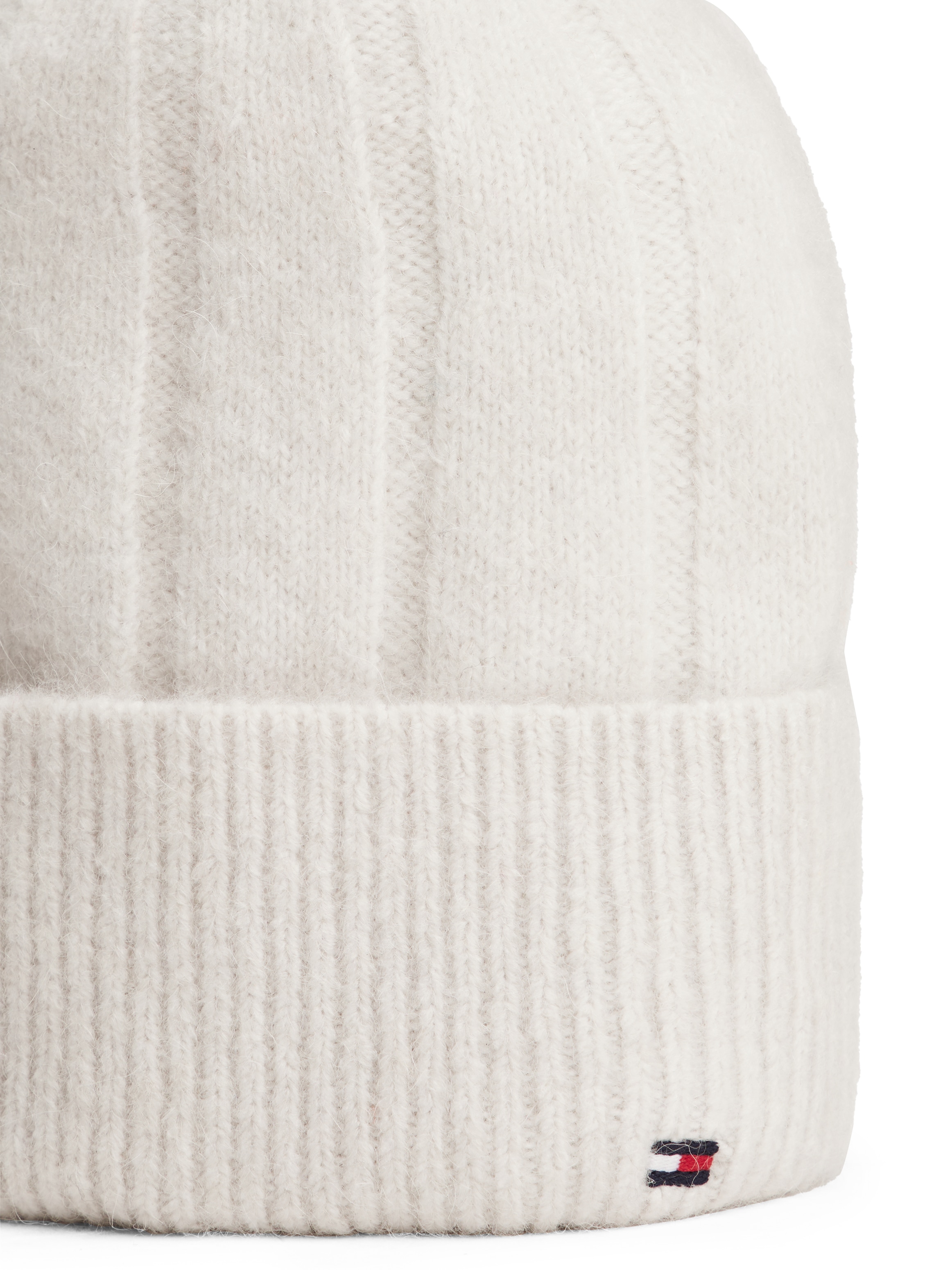Tommy Hilfiger Beanie »FLAG FLUFFY BEANIE«, Regular fit