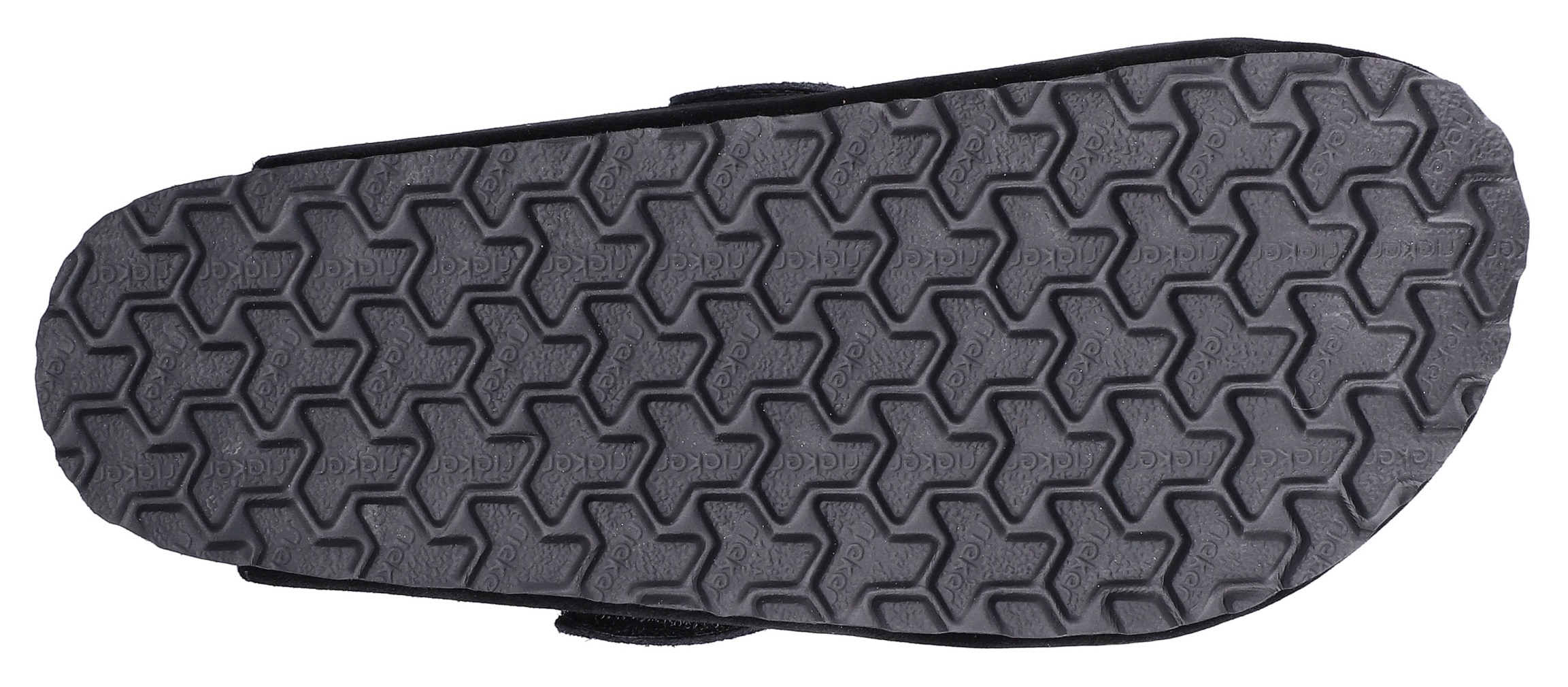 Rieker Clog  Pantolette, Hausschuh, Sommerschuh mit Klettriemchen