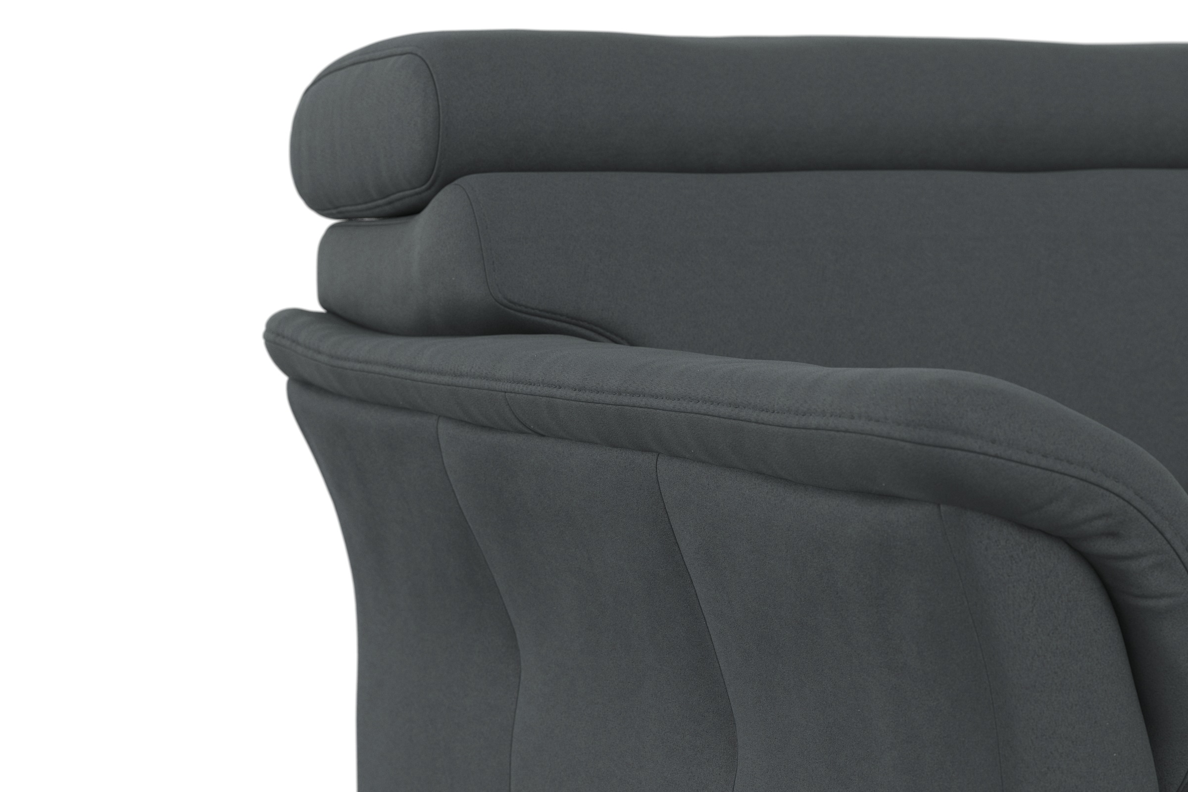sit&more Ecksofa »Marano L-Form«, inklusive Kopfteilverstellung, wahlweise mit Bettfunktion, Bettkasten