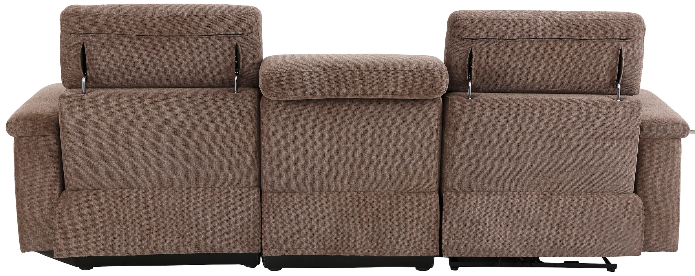 Home affaire Ecksofa »Binado, L-Form,«, mit manueller oder elektrischer Relaxfunktion mit USB-Anschluss