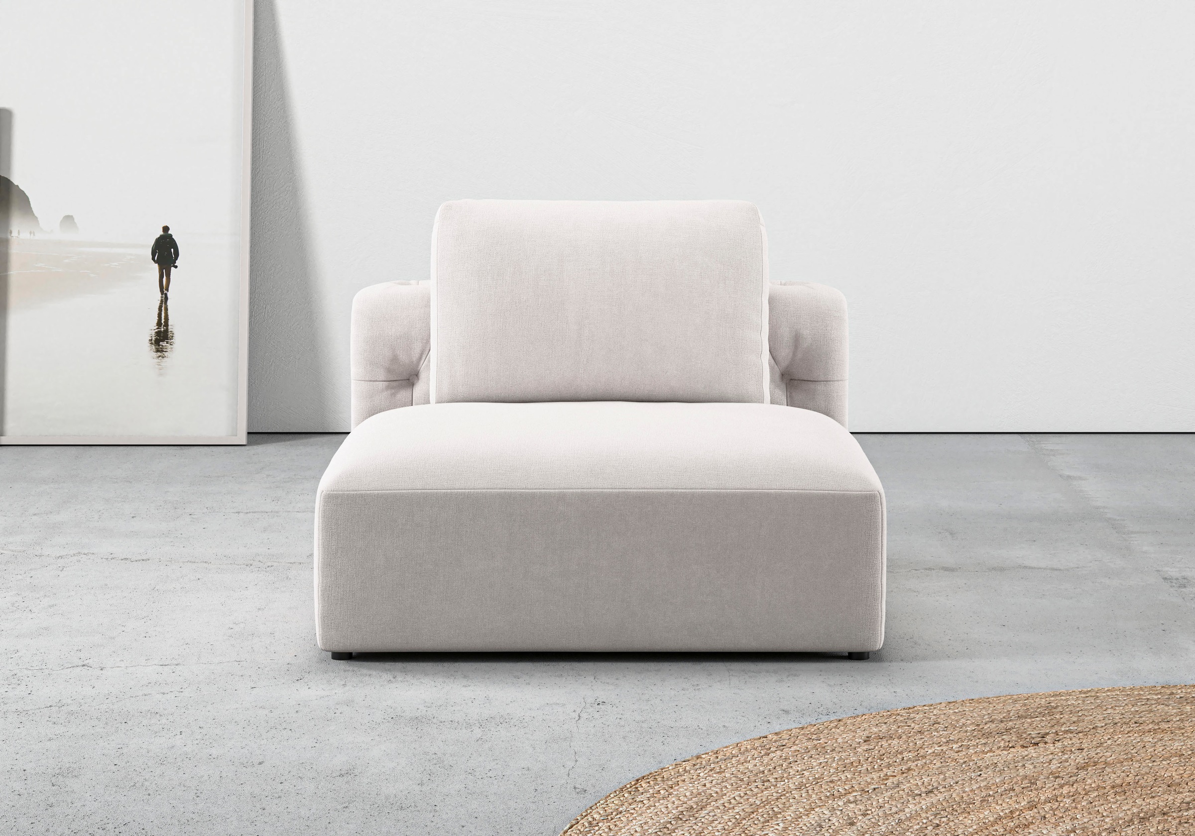 RAUM.ID 1,5-Sitzer »Cushid«, Einzelmodul, auch separat stellbar günstig online kaufen