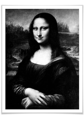 Poster »Mona Lisa«, Menschen, (1 St.)