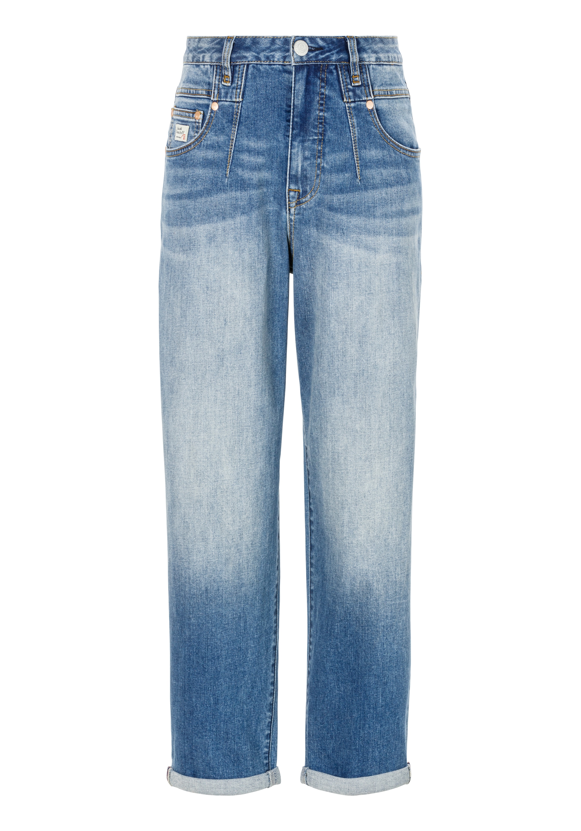 Herrlicher Loose-fit-Jeans »Brooke Denim«, in Cropped-Länge