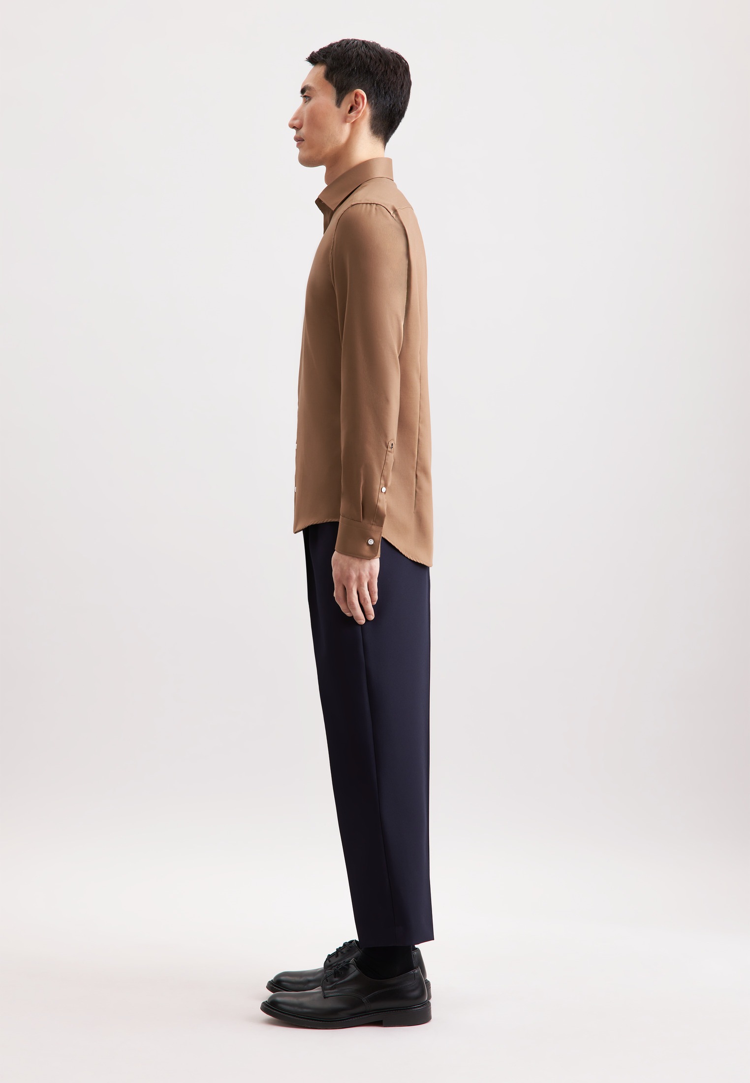 seidensticker Businesshemd »Schwarze Rose« Slim 1/1 Kentkragen Uni