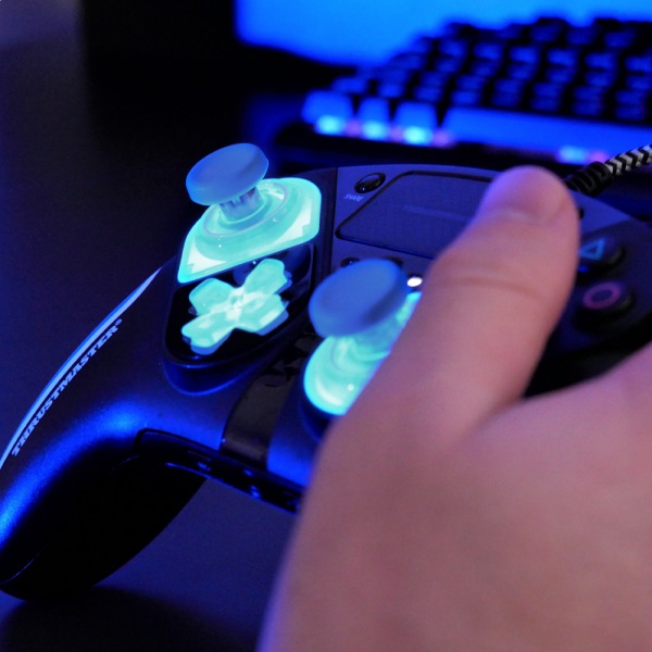 Thrustmaster Controller »eSwap X LED Orange Crystal Pack«