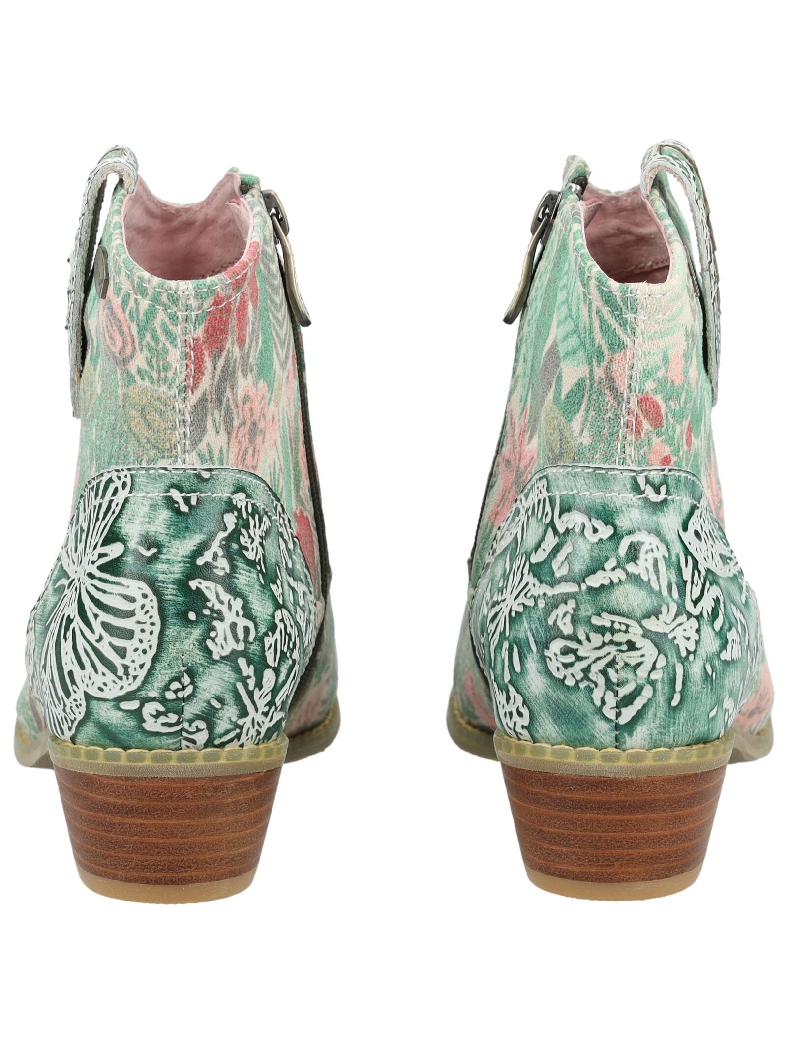 LAURA VITA Bikerboots »LAURA VITA Stiefelette Leder/Textil«