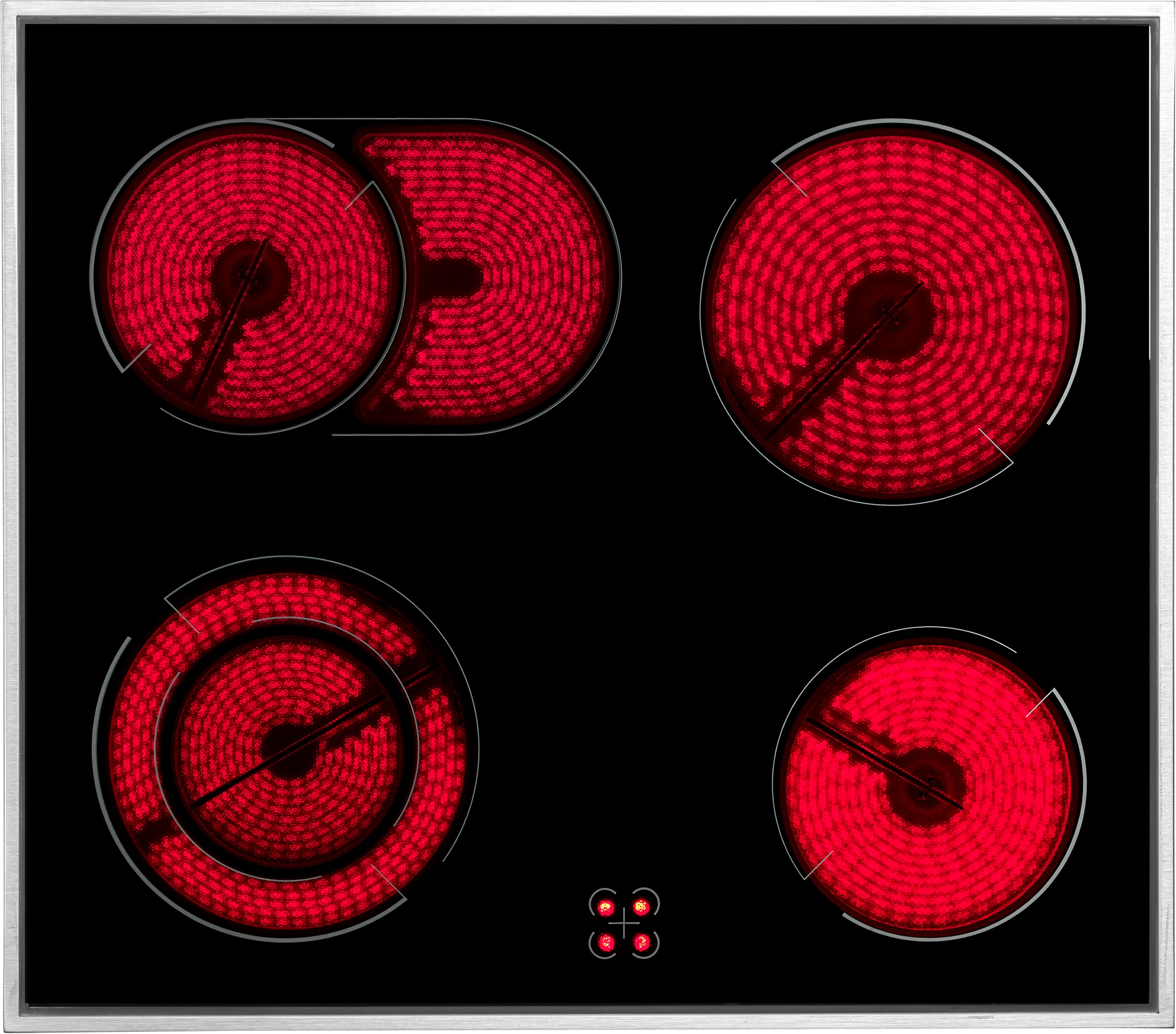 Hanseatic Elektro-Herd-Set »2022C(G)3.334eEHiTsDpHbX«