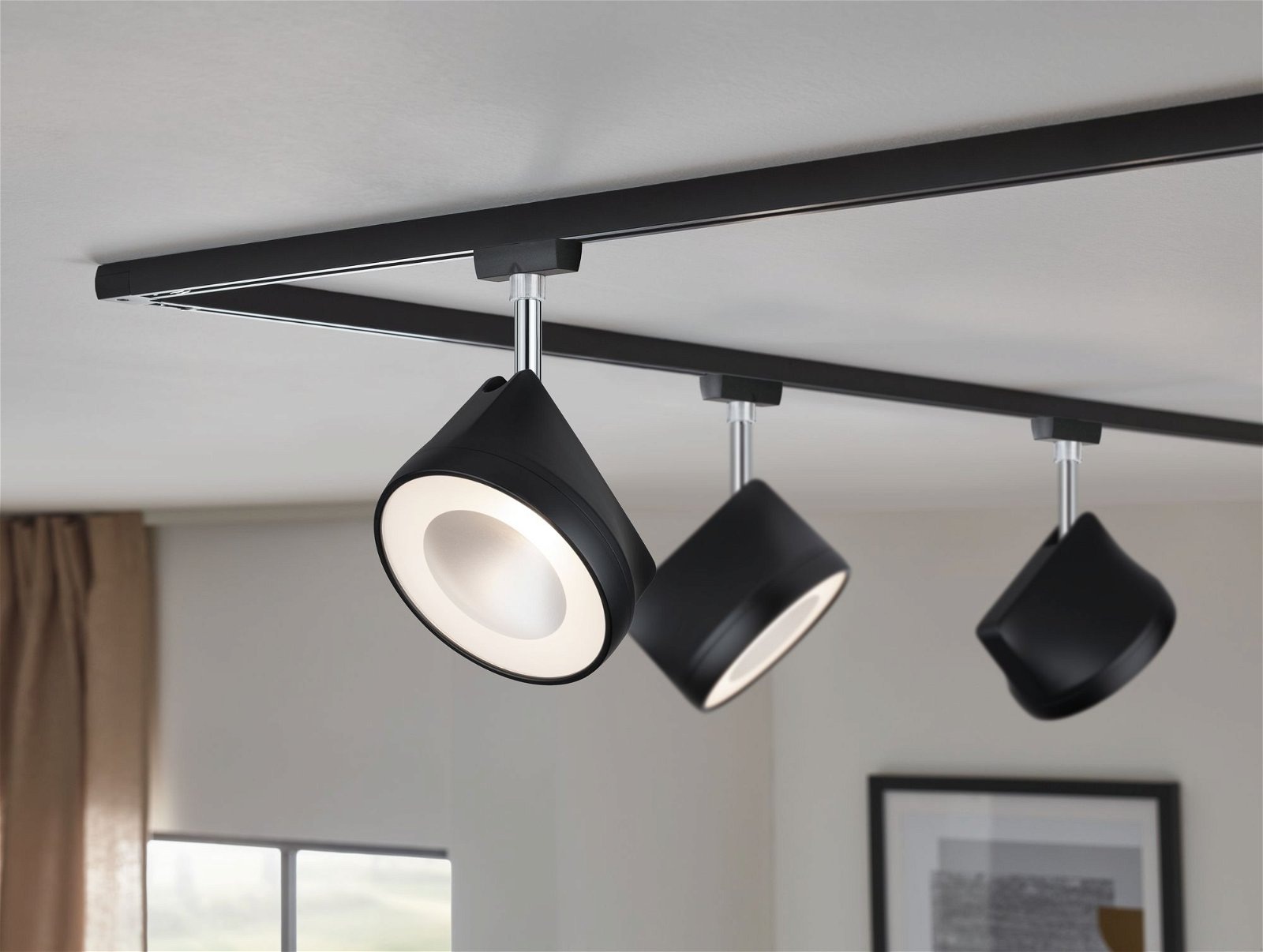 Paulmann Schienensystem-Leuchten »URail Schienenspot Arena 800lm 14W 2700K günstig online kaufen