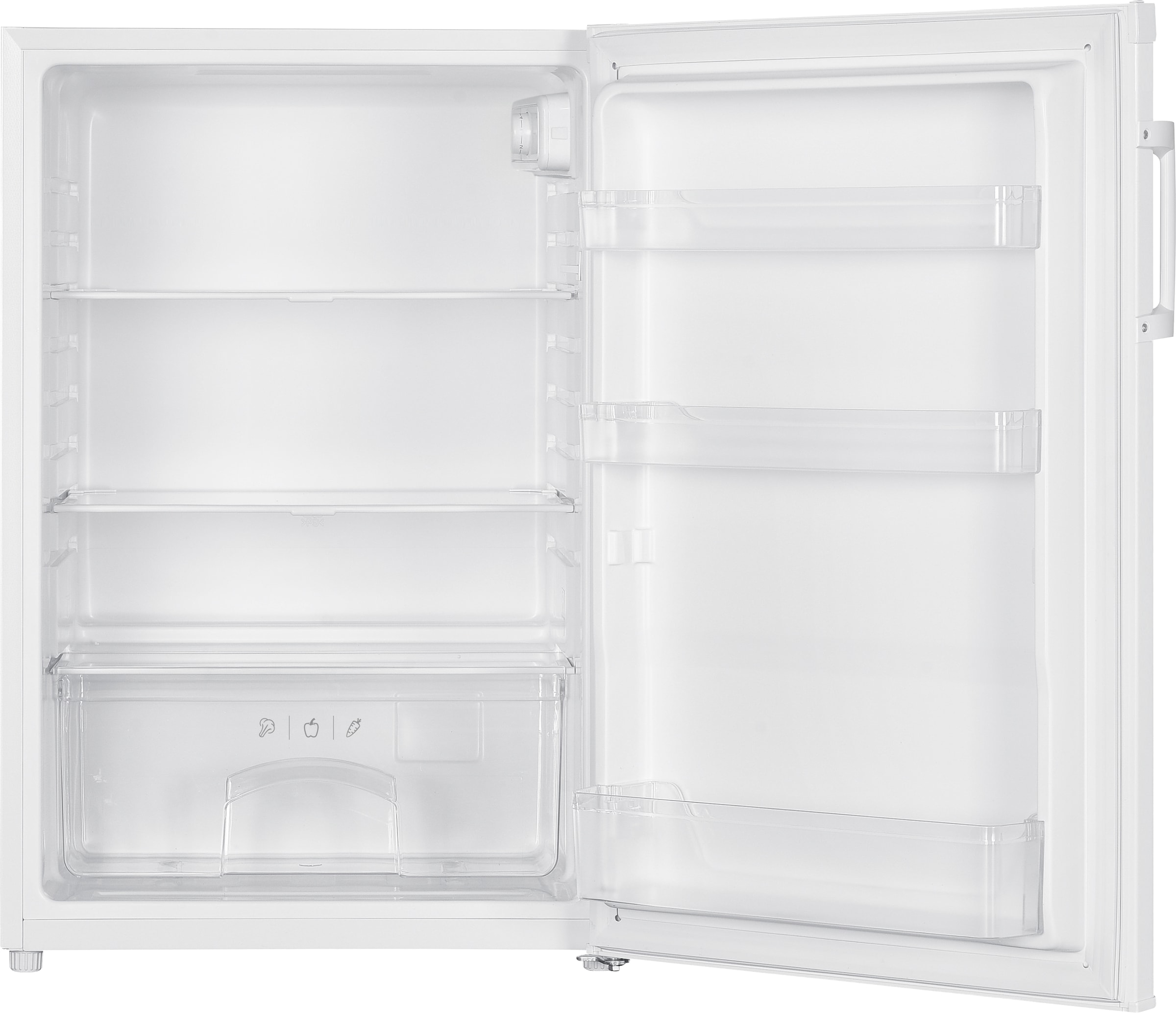 Amica Vollraumkühlschrank »VKS 351 180 W« 85 cm hoch 55 cm breit Leise, komfortabel und flexibel – macht den Alltag leichter