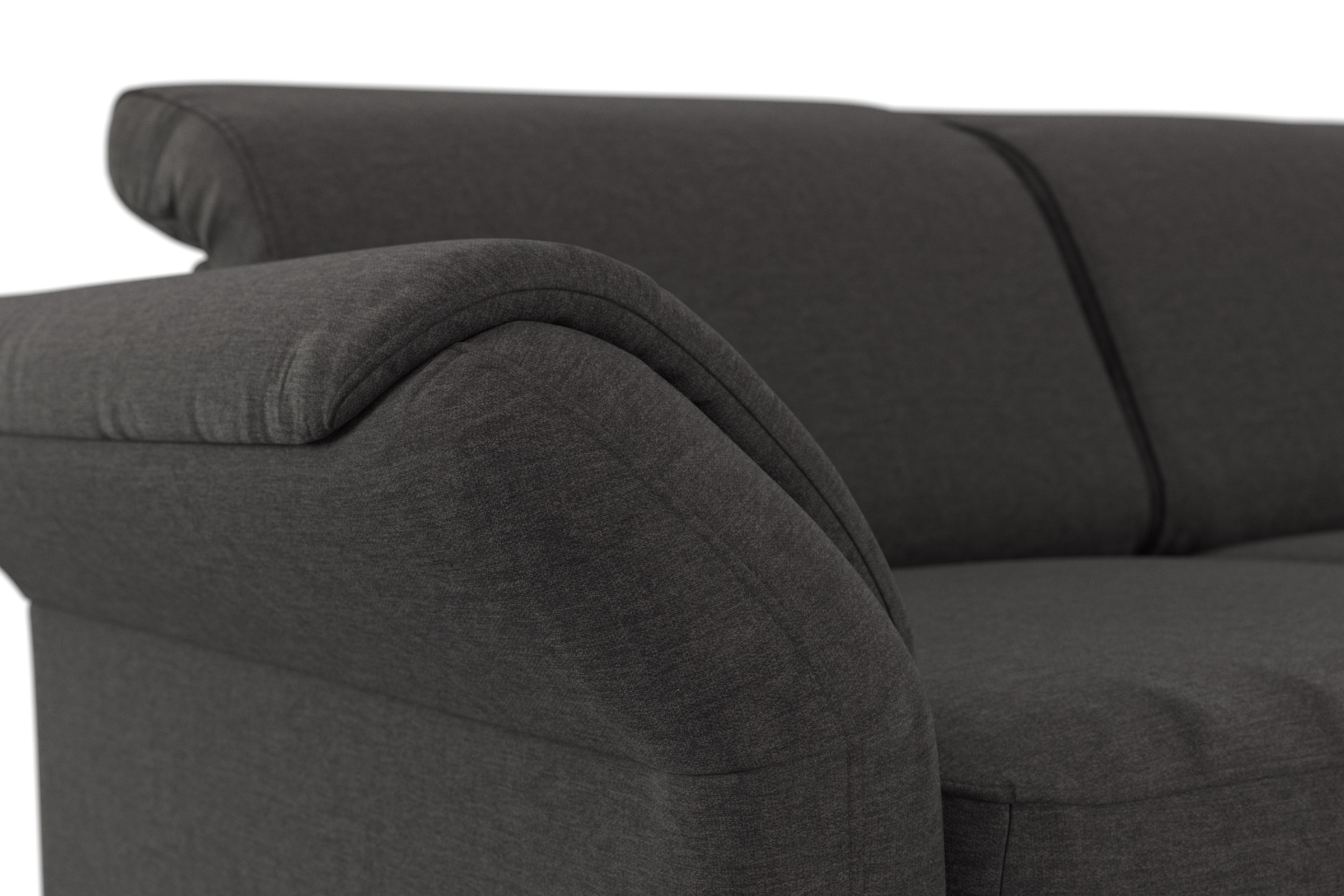 sit&more Ecksofa »Apulia L-Form«, wahlweise Bettfunktion, Bettkasten und Kopf- und Armteilverstellung