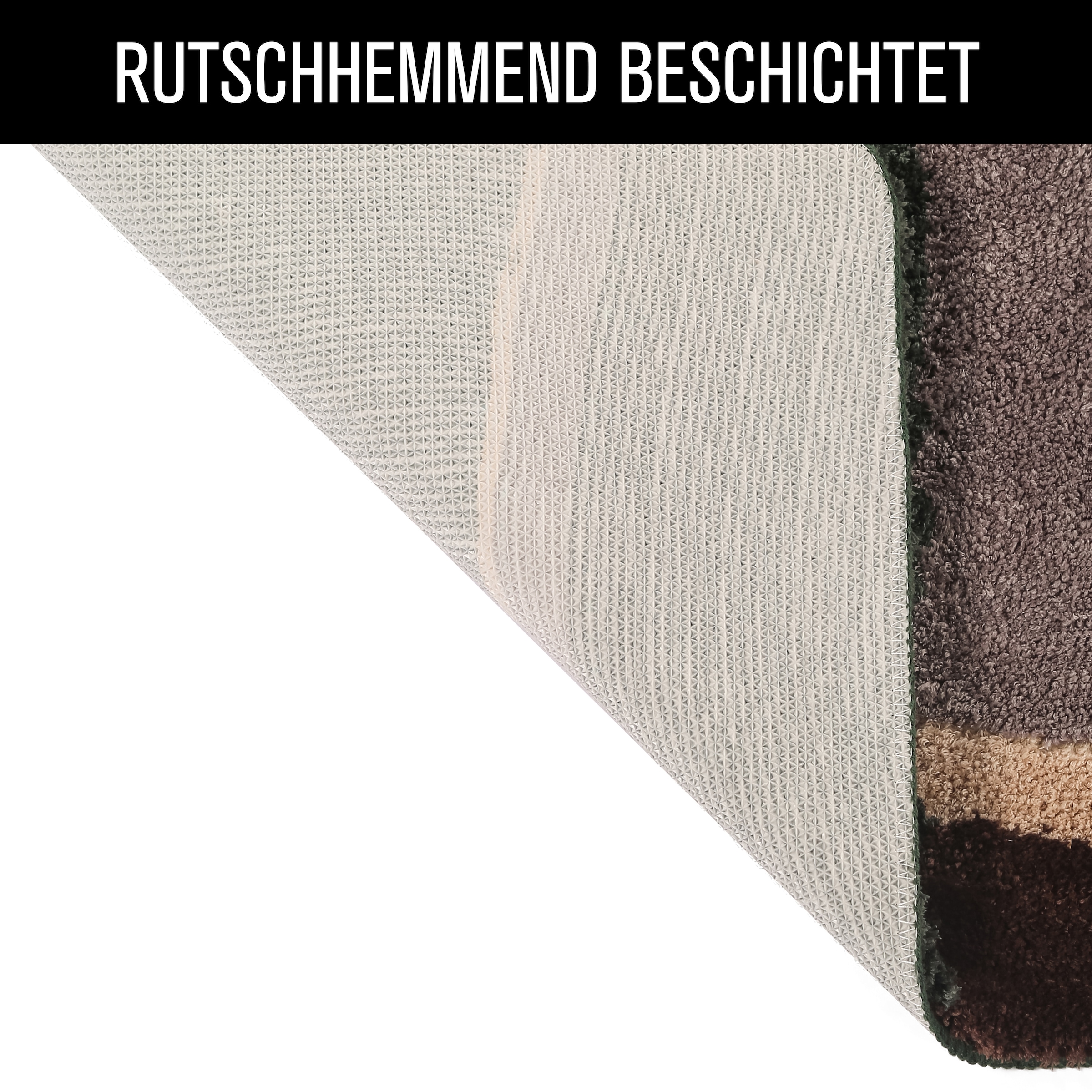 my home Badematte »Belio, Badvorleger, Badezimmer Teppich« Höhe 20 mm rutschhemmend beschichtet fußbodenheizungsgeeignet | schnell trocknend | strapazierfähig Badematte, Badteppich, Badematten auch als 2 tlg. Set erhältlich, bunt