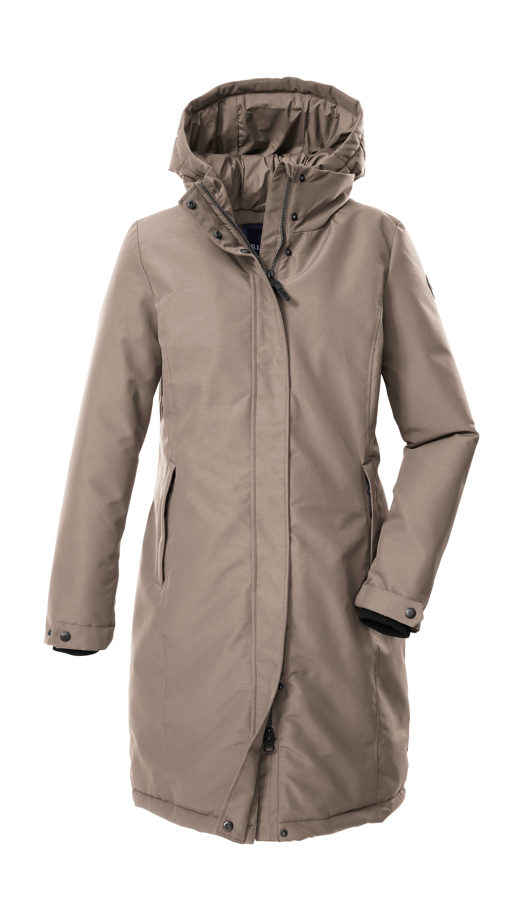 G.I.G.A. DX by killtec Funktionsmantel »GW 80 WMN CT« Wind- und wasserdichter Damenmantel mit Kapuze und 2-Wege-Zipper