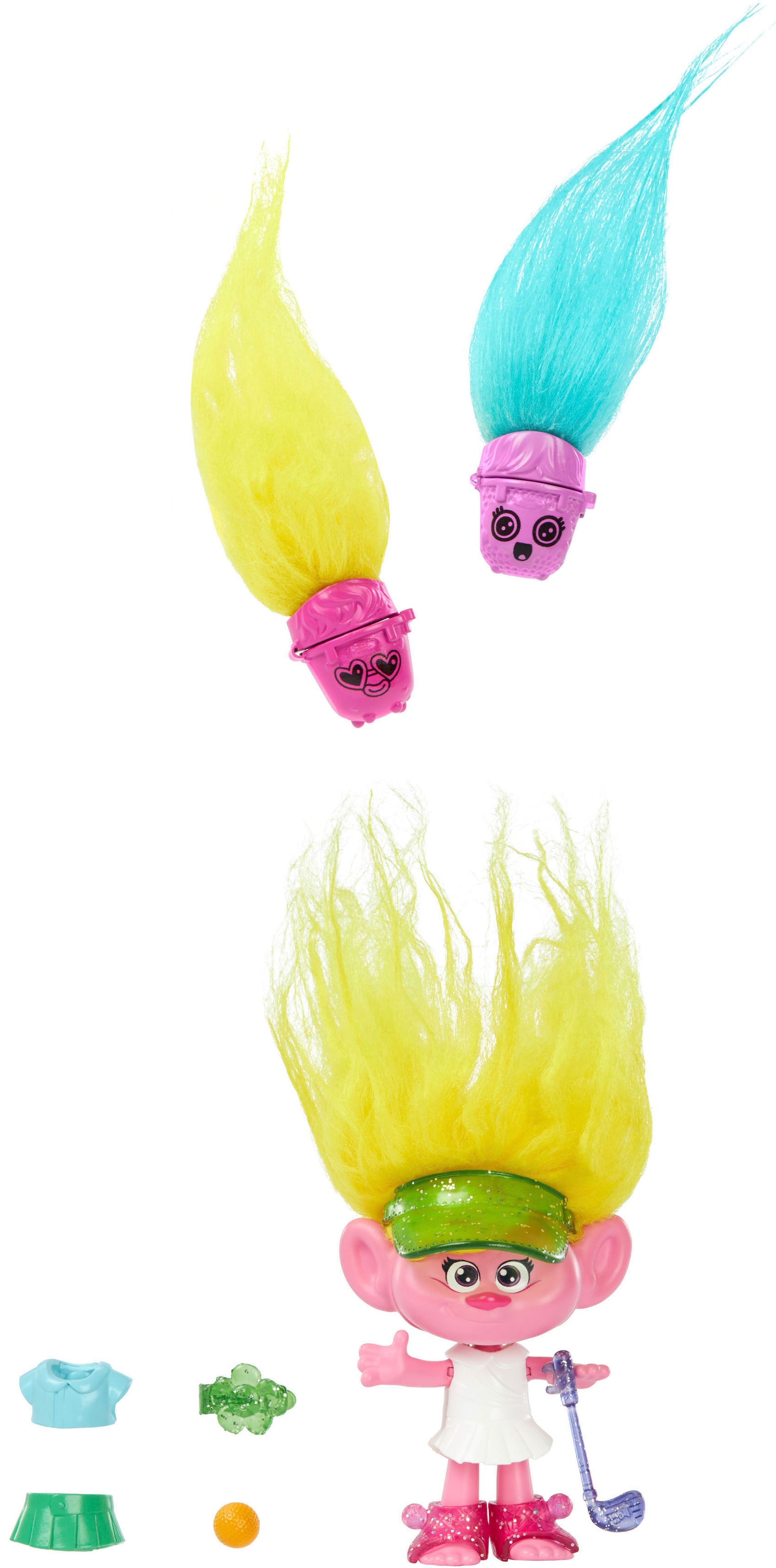 Mattel® Minipuppe »Trolls, Hair Pops Viva«