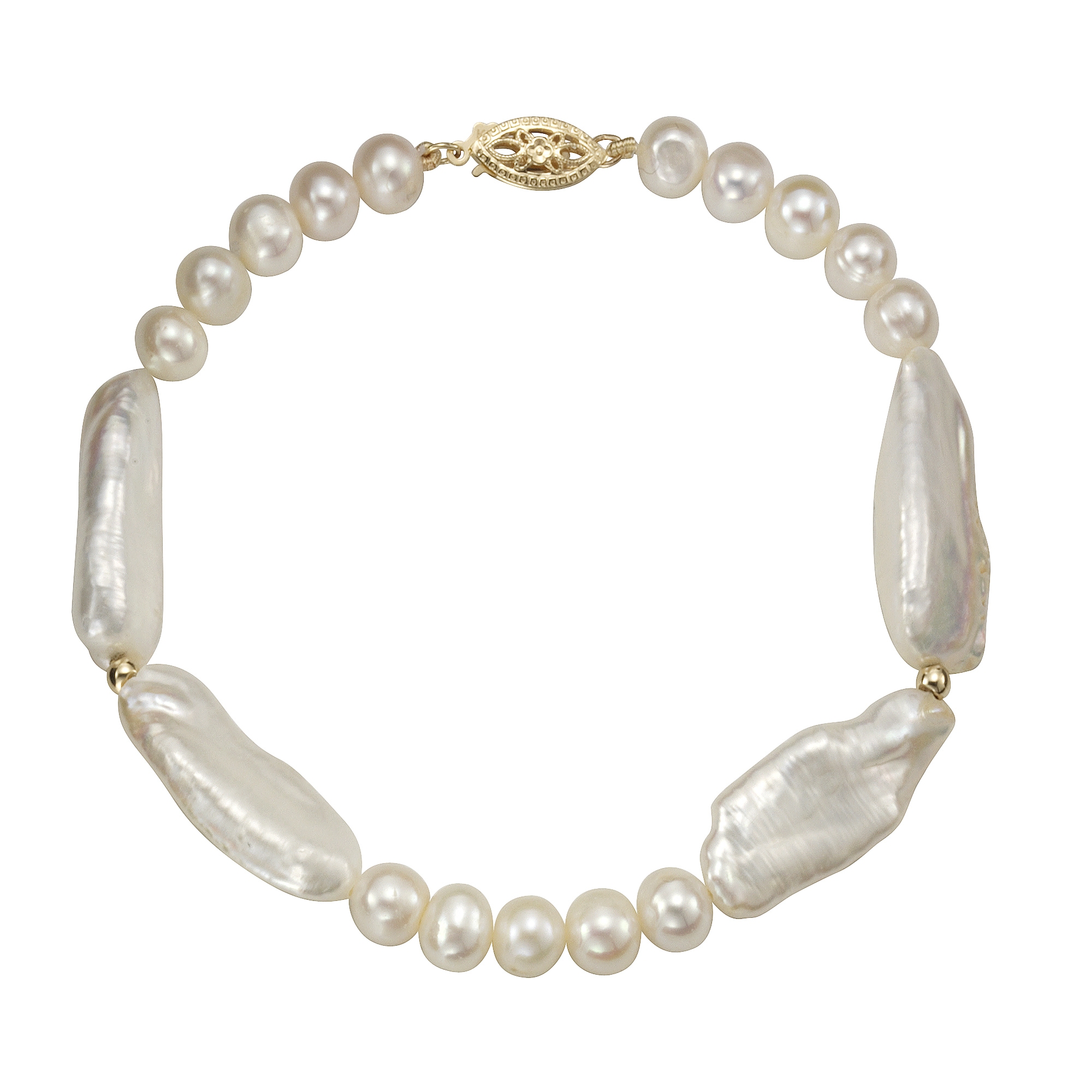 Armband »Gold 585 Perle weiß 6-7mm«