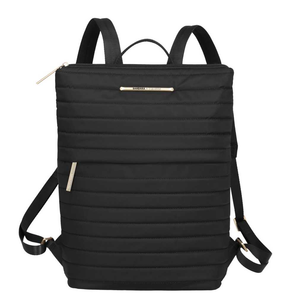 travelite Freizeitrucksack »BARBARA & travelite | BARBARA STEPP«, Safety-Reißverschlussfach Aufsteckfunktion