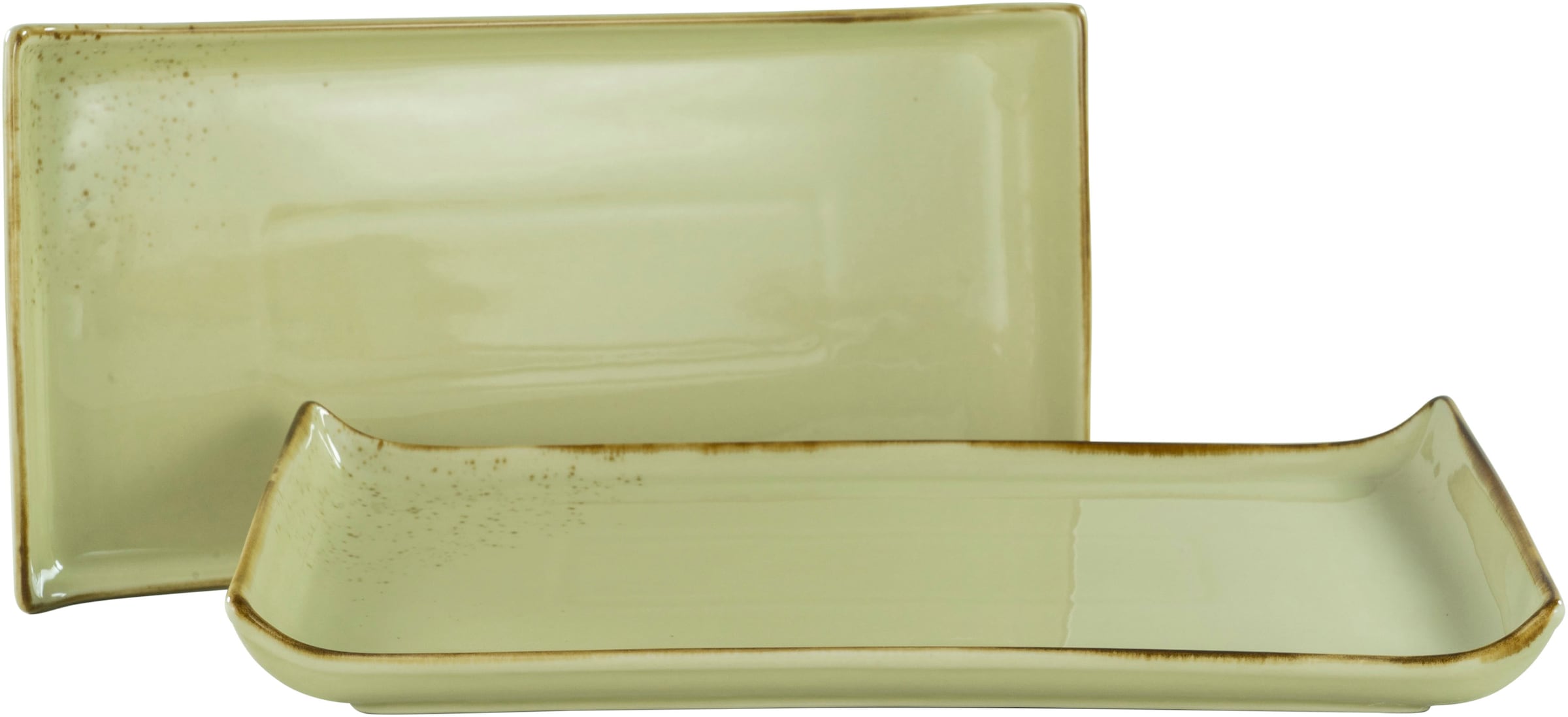 CreaTable Servierplatte »Nature Collection« Servier Set, 33x16,5 cm günstig online kaufen