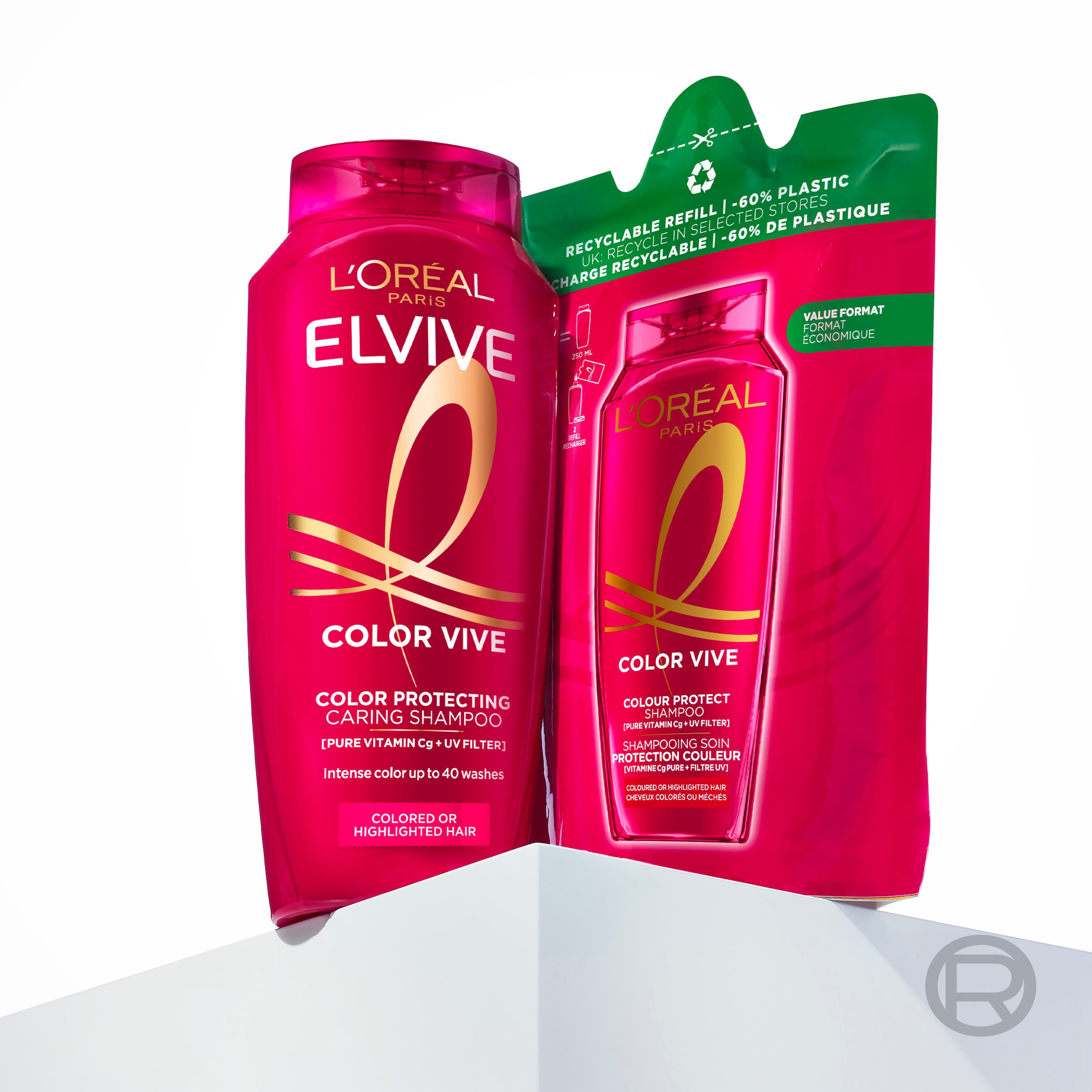 L'ORÉAL PARIS Haarshampoo »ELVITAL COLOR GLANZ PFLEGESHAMPOO NP«