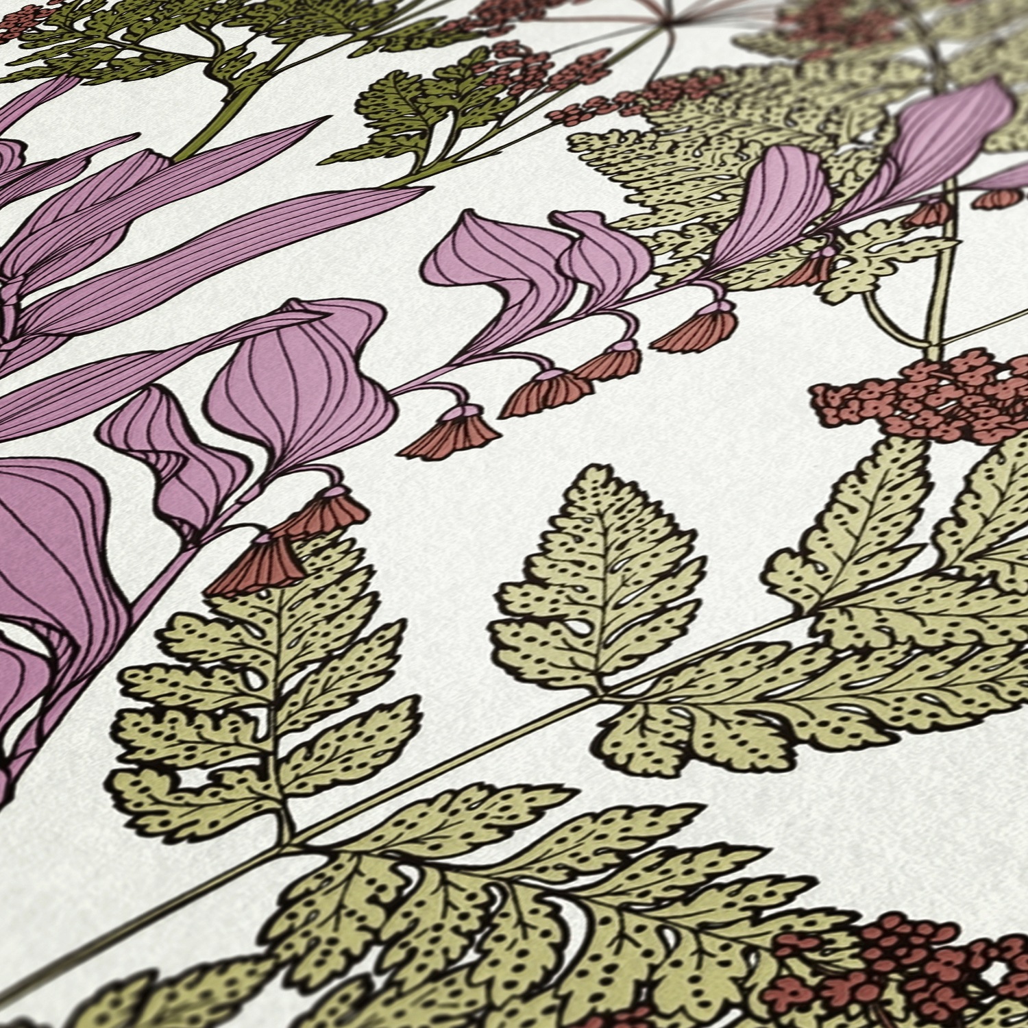 Architects Paper Vliestapete »Floral Impression«, floral-botanisch-Wald, Tapete Blumen Tapeten Wohnzimmer Schlafzimmer Küche modern Design Büro