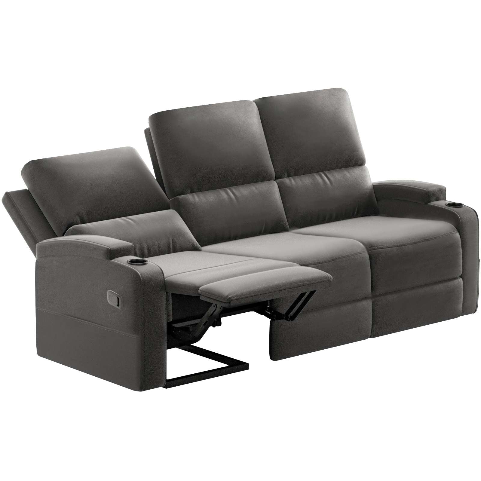Home affaire 3-Sitzer »Napori«, Kinosofa mit 2 x Relaxfunktion und Getränkehalter
