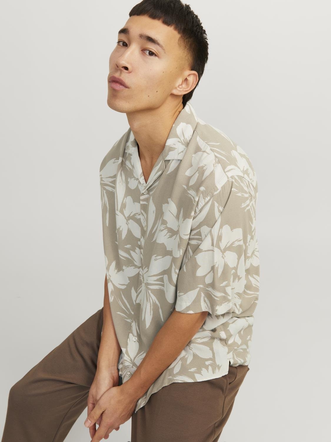 Jack & Jones Hawaiihemd »JJEJEFF AOP RESORT SHIRT SS SN«