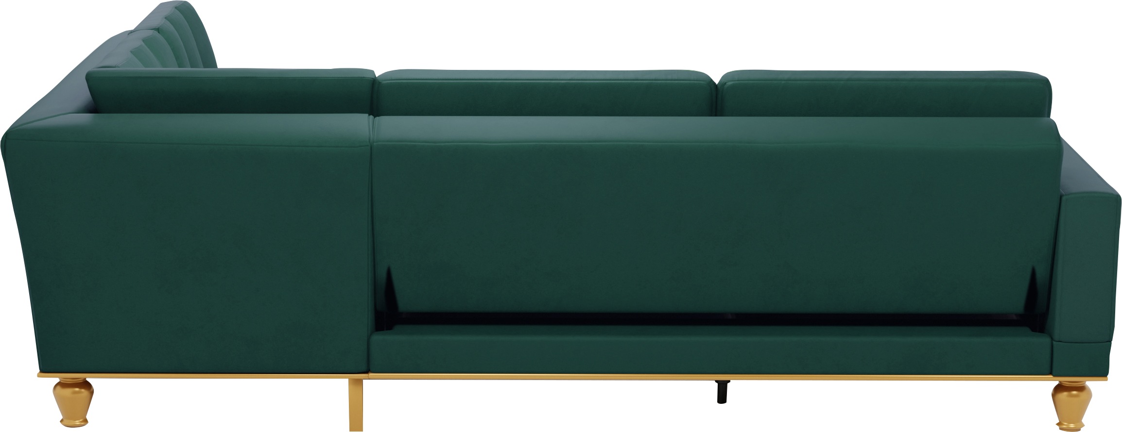 sit&more Ecksofa »Orient 5 L-Form«, mit Strass-Stein, wahlweise mit Bettfunktion und Bettkasten