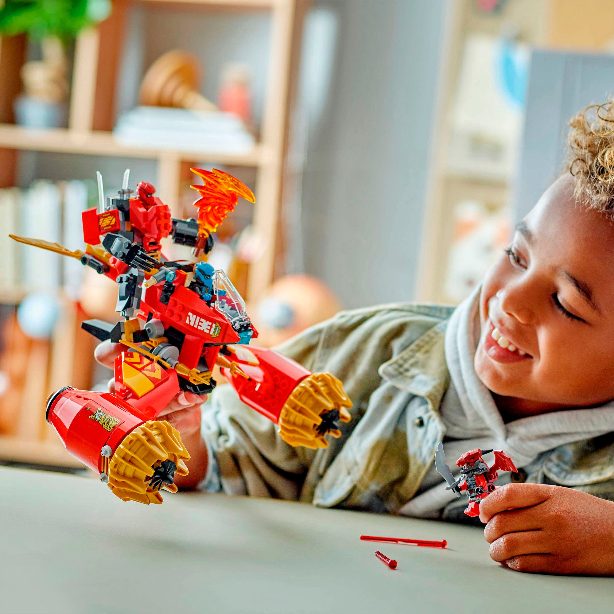 LEGO® Konstruktionsspielsteine »Kais Sturmreiter-Mech (71830), LEGO Ninjago«, (333 St.), Made in Europe