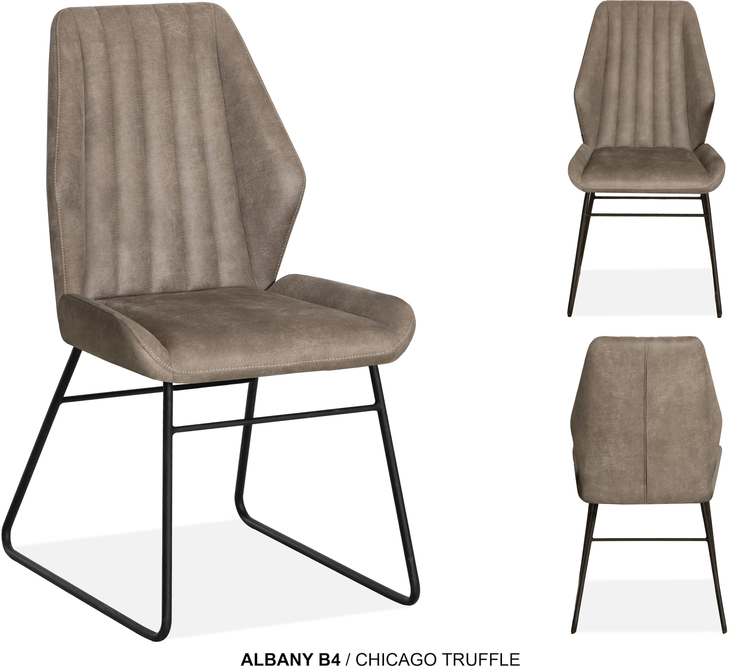 OMG Design Esszimmerstuhl »Albany« (Set) 1 Stk.Esszimmerstuhl, pflegeleichter Bezug