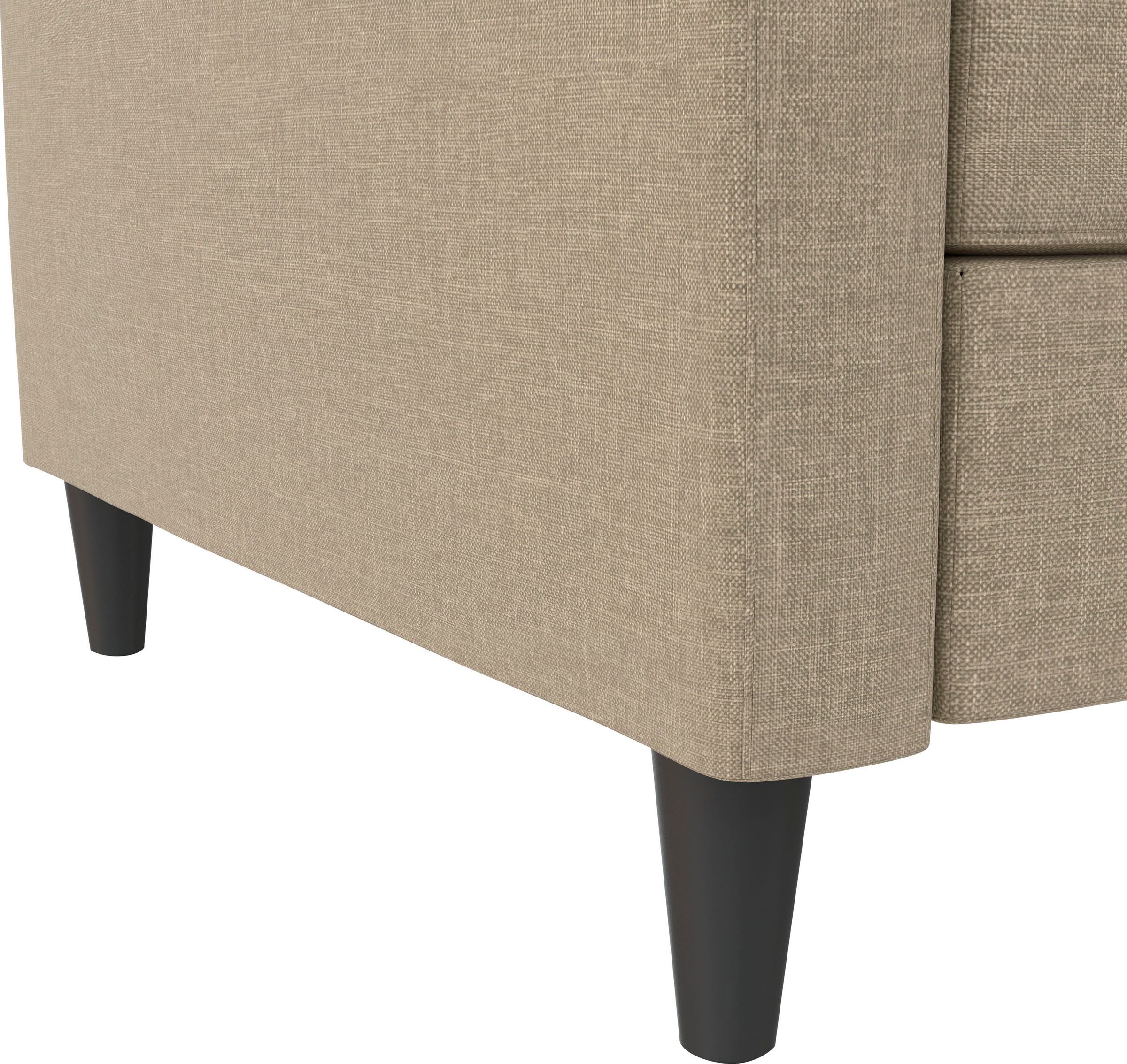 Dorel Home 3-Sitzer »Celine«, Rückenlehne 2-teilig und 3-fach verstellbar, Sitzhöhe 43 cm
