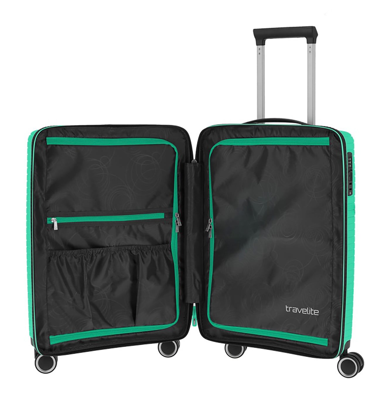 travelite Hartschalen-Trolley »ORBITA, verschiedene Größen und Farben«, 4 Rollen, Reisegepäck Koffer Hartschale TSA-Schloss