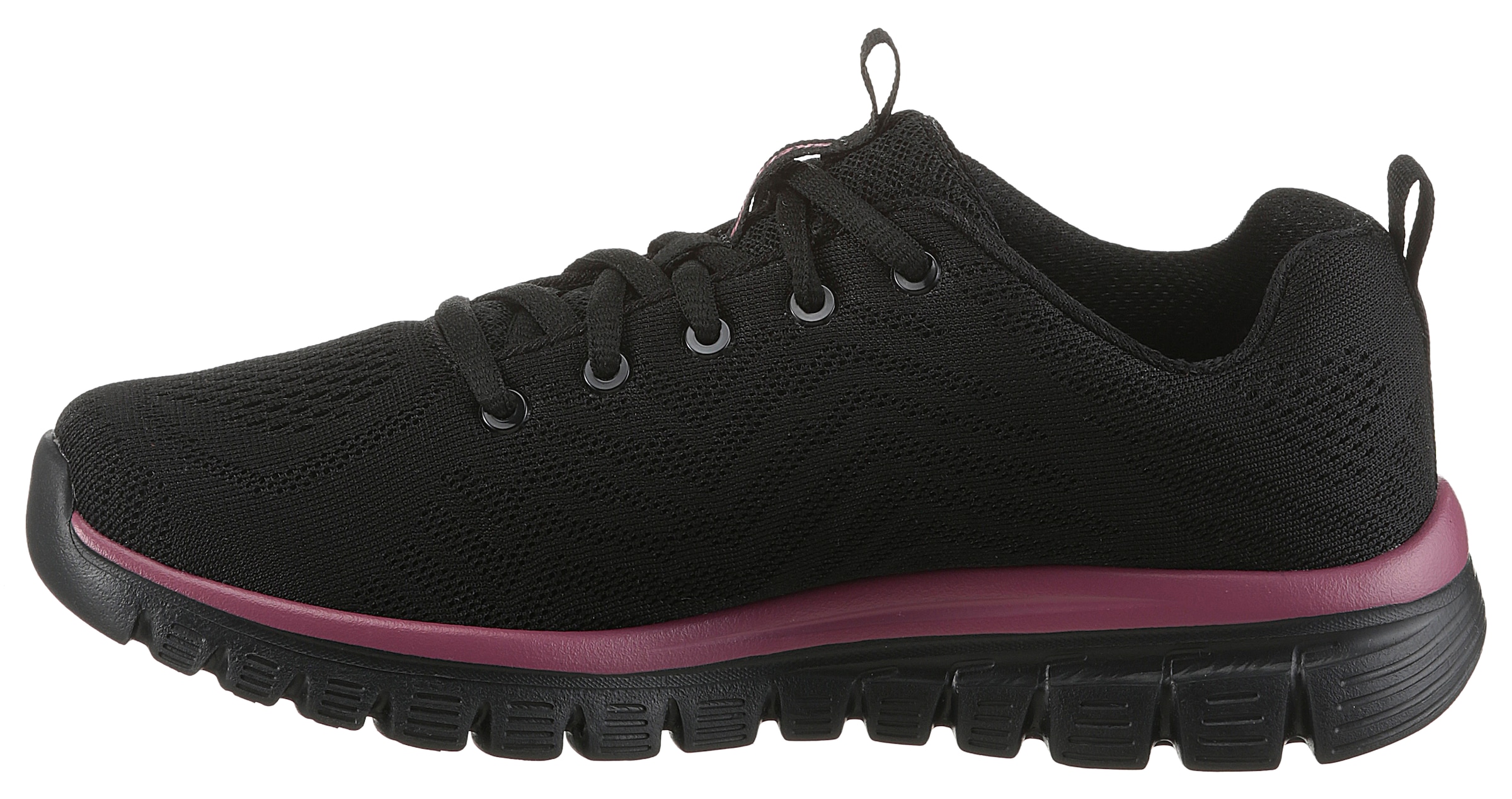 Skechers Sneaker »Graceful - Get Connected«, Freizeitschuh, Halbschuh, Schnürschuh mit Memory Foam