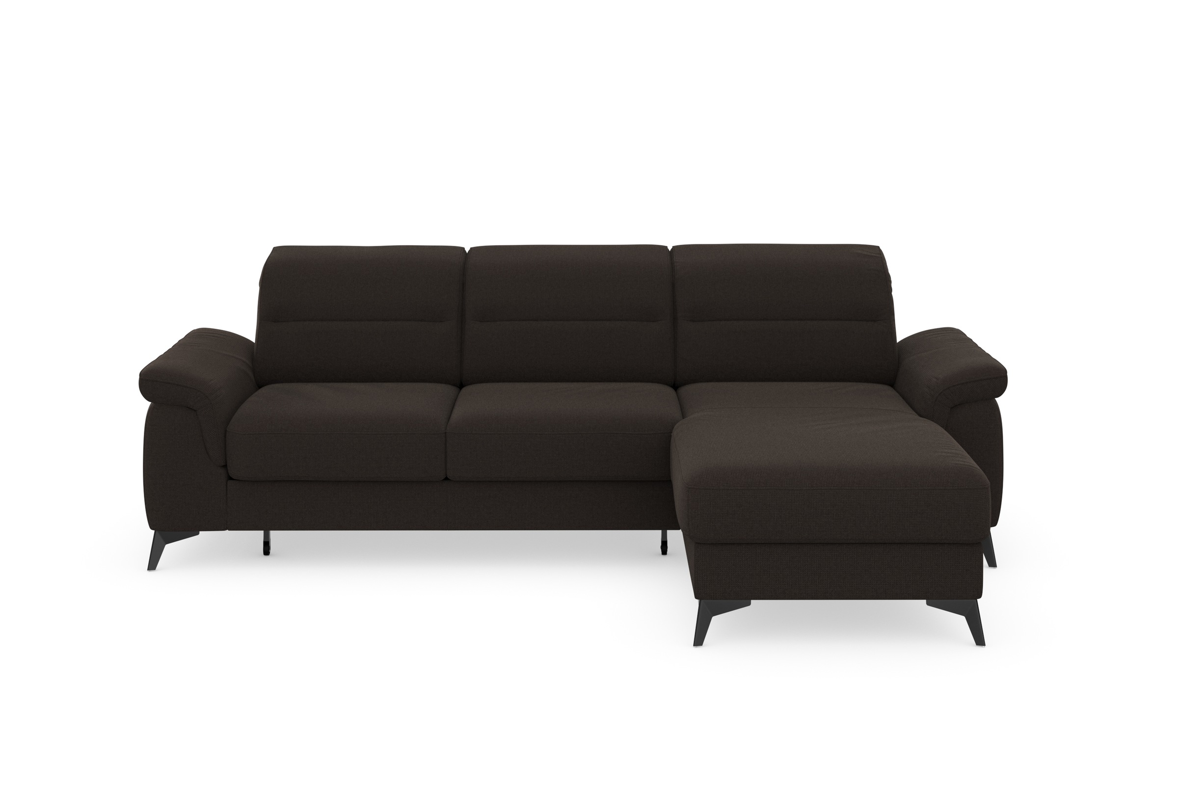 sit&more Ecksofa »Sinatra L-Form« mit Recamiere, optional mit Kopfteilverst günstig online kaufen