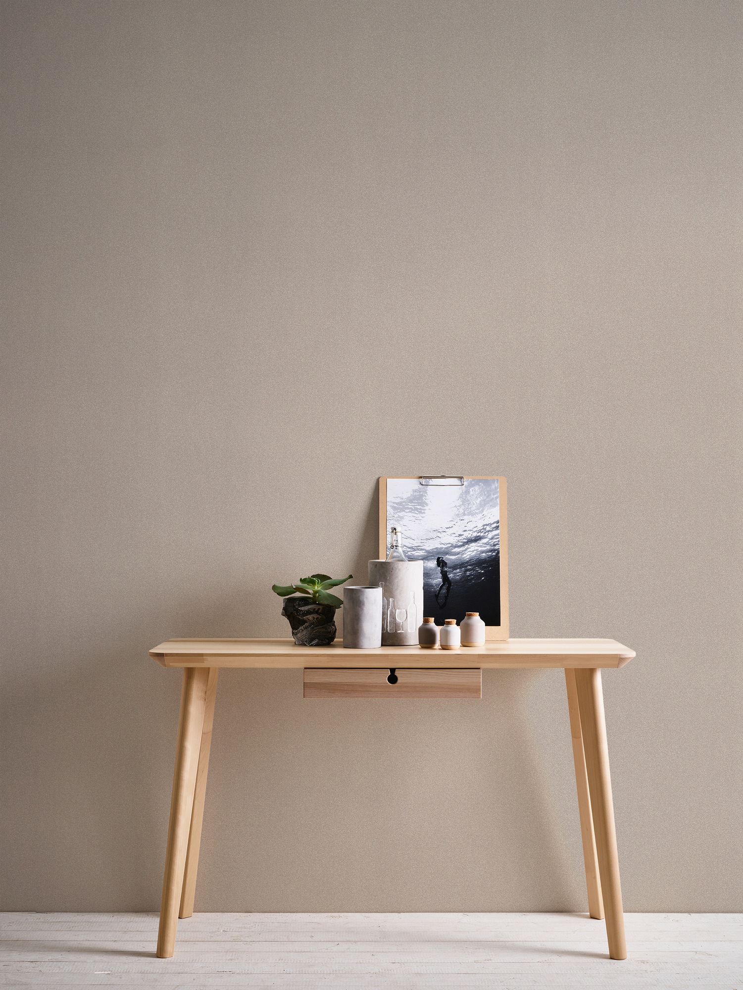 A.S. Création Vliestapete »New Elegance«, einfarbig-unifarben-uni, Uni Tapete einfarbig Tapeten Wohnzimmer Schlafzimmer Küche modern Büro