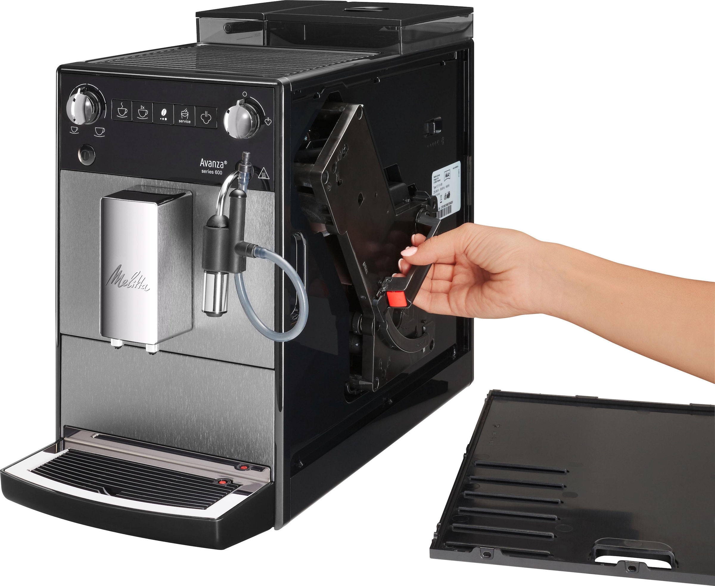 6. Bild von Melitta Kaffeevollautomat »Avanza® F270-100 Mystic Titan«, Kompakt, aber XL Wassertank & XL Bohnenbehälter, Milchschaum-System