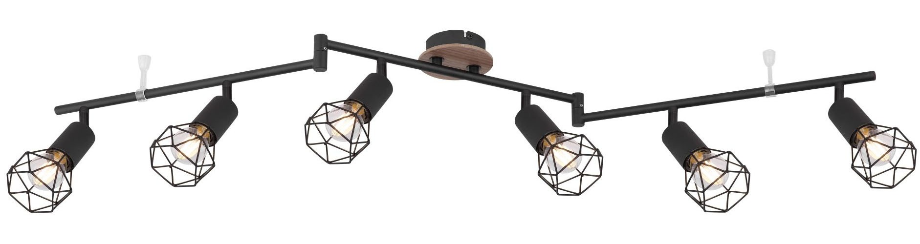 GLOBO LIGHTING Deckenstrahler »XARA I«, Leuchtmittel E14   ohne Leuchtmitte günstig online kaufen