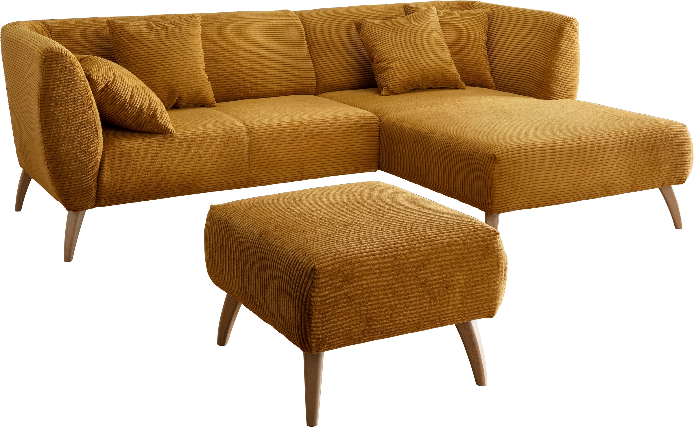 INOSIGN Ecksofa »Colori Polstermöbel mit zeitlos eleganter Rückenführung. L günstig online kaufen