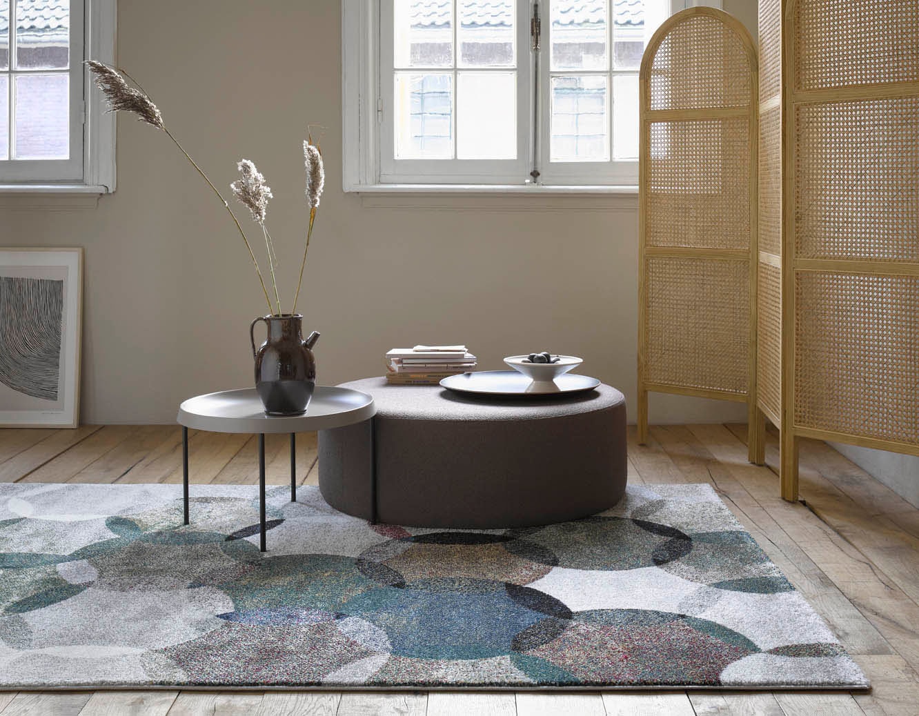 Esprit Teppich »Modernina ESP-3378«, rechteckig, 13 mm Höhe, weicher Kurzflor in modernem Design, Wohnzimmer, Schlafzimmer, bunt