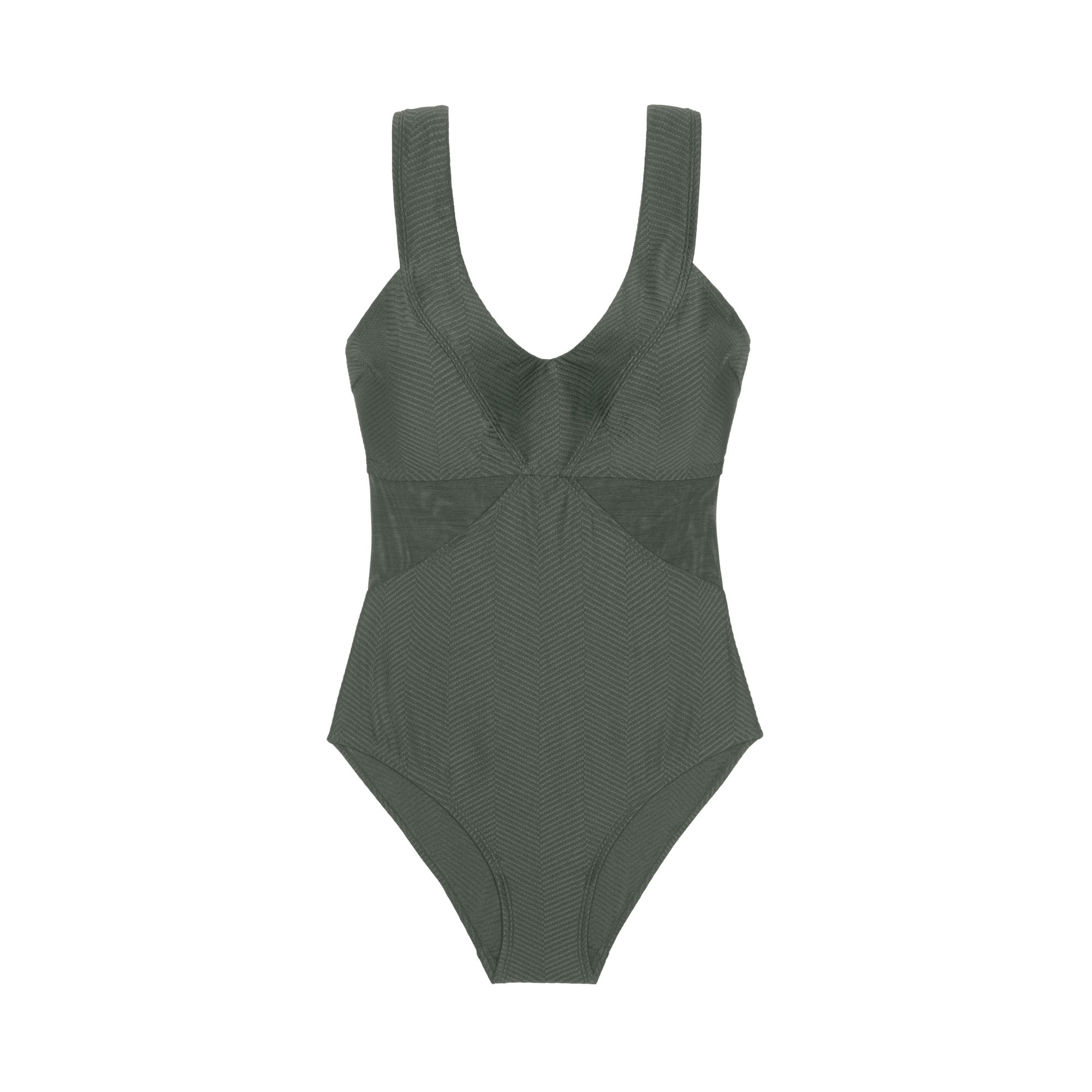 Dorina Badeanzug »SAINT TROPEZ«, Ohne Bügel, Powermesh, herausnehmbare Polster