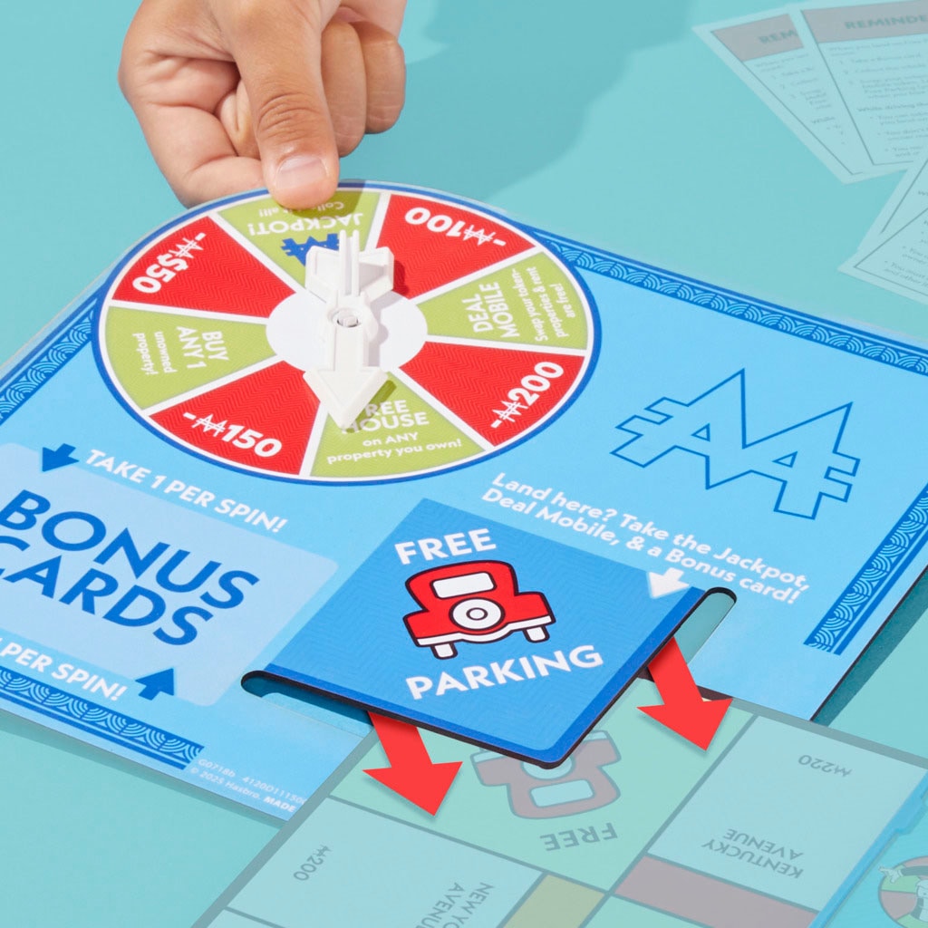 Hasbro Spiel »Monopoly Ergänzung: Frei Parken Jackpot«