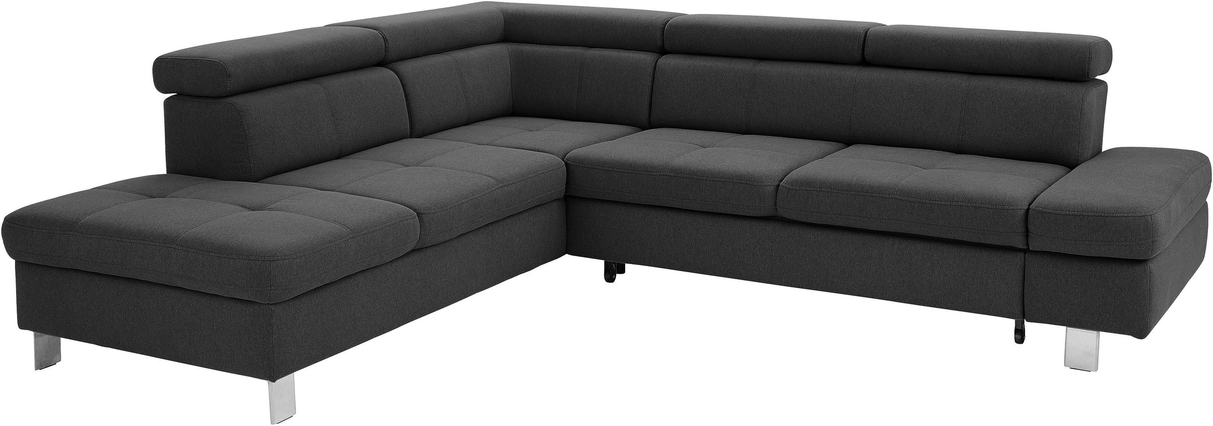 exxpo - sofa fashion Ecksofa "Fiji, L-Form", mit Kopf- bzw. Rückenverstellu günstig online kaufen