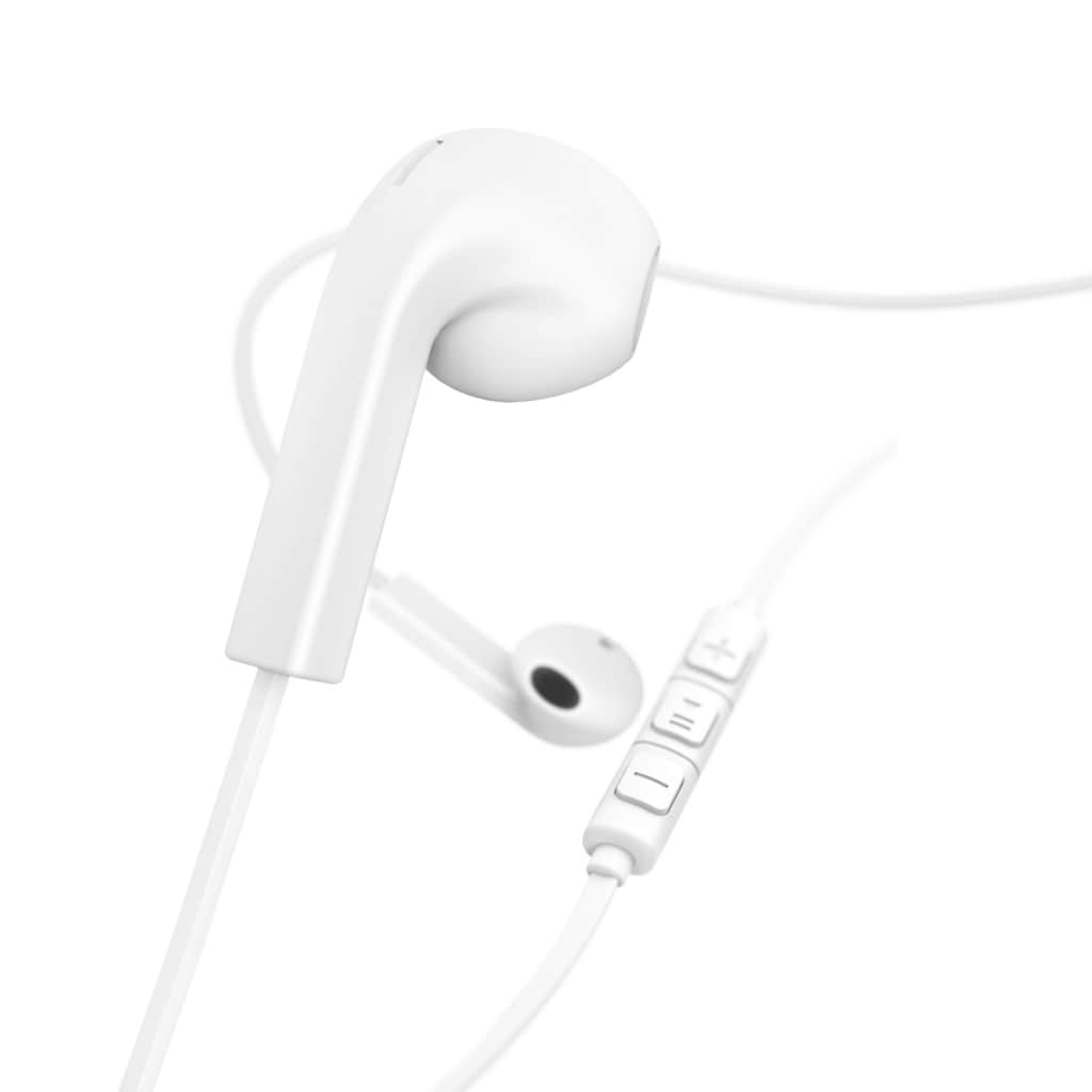 Hama In-Ear-Kopfhörer »Kopfhörer "Advance", Earbuds, Mikrofon, Flachbandkabel in Ear«