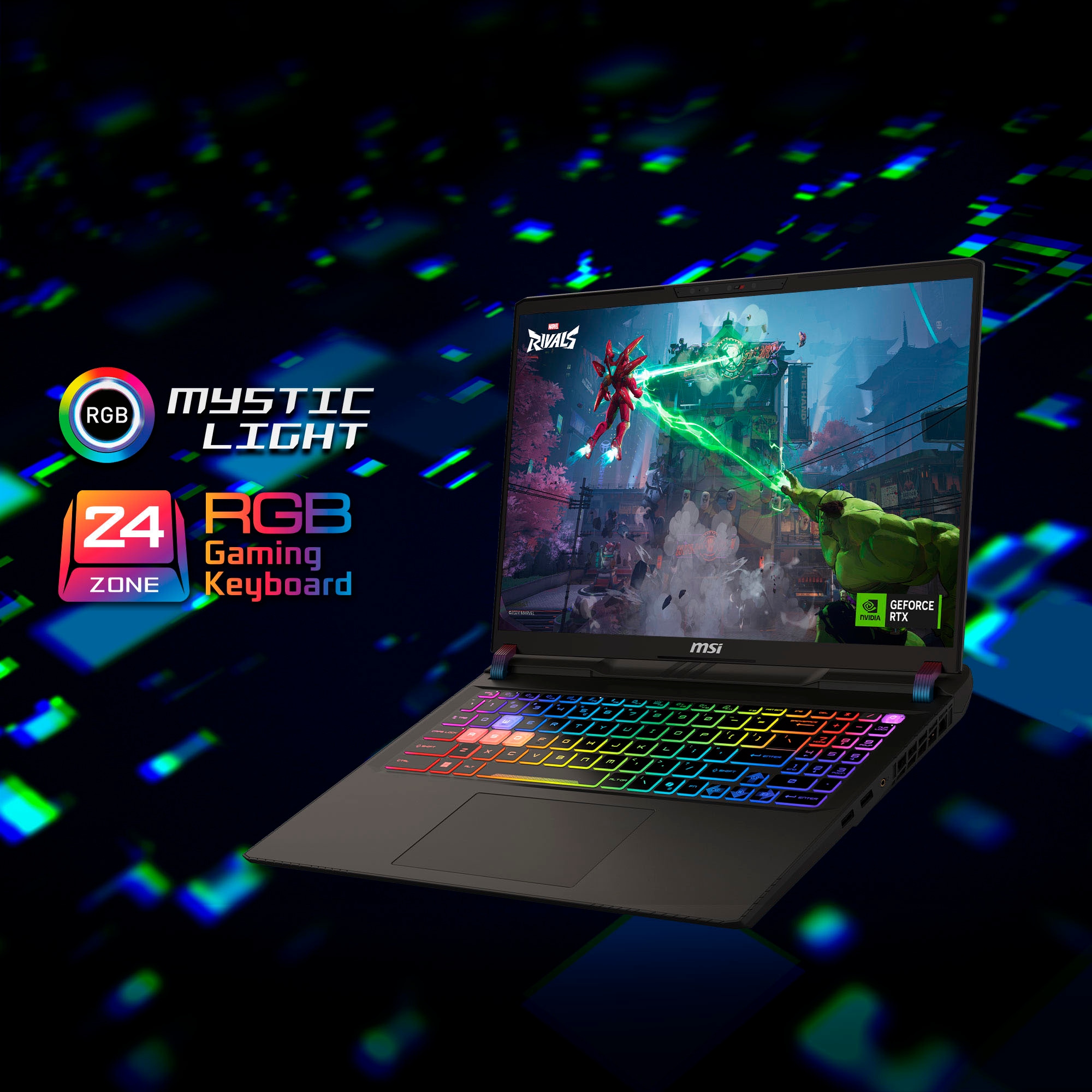 MSI Gaming-Notebook »Vector 16 HX AI A2XWHG-074«, 40,6 cm, / 16 Zoll, Intel, Core Ultra 7, GeForce® RTX 5070 Ti, 512 GB SSD
