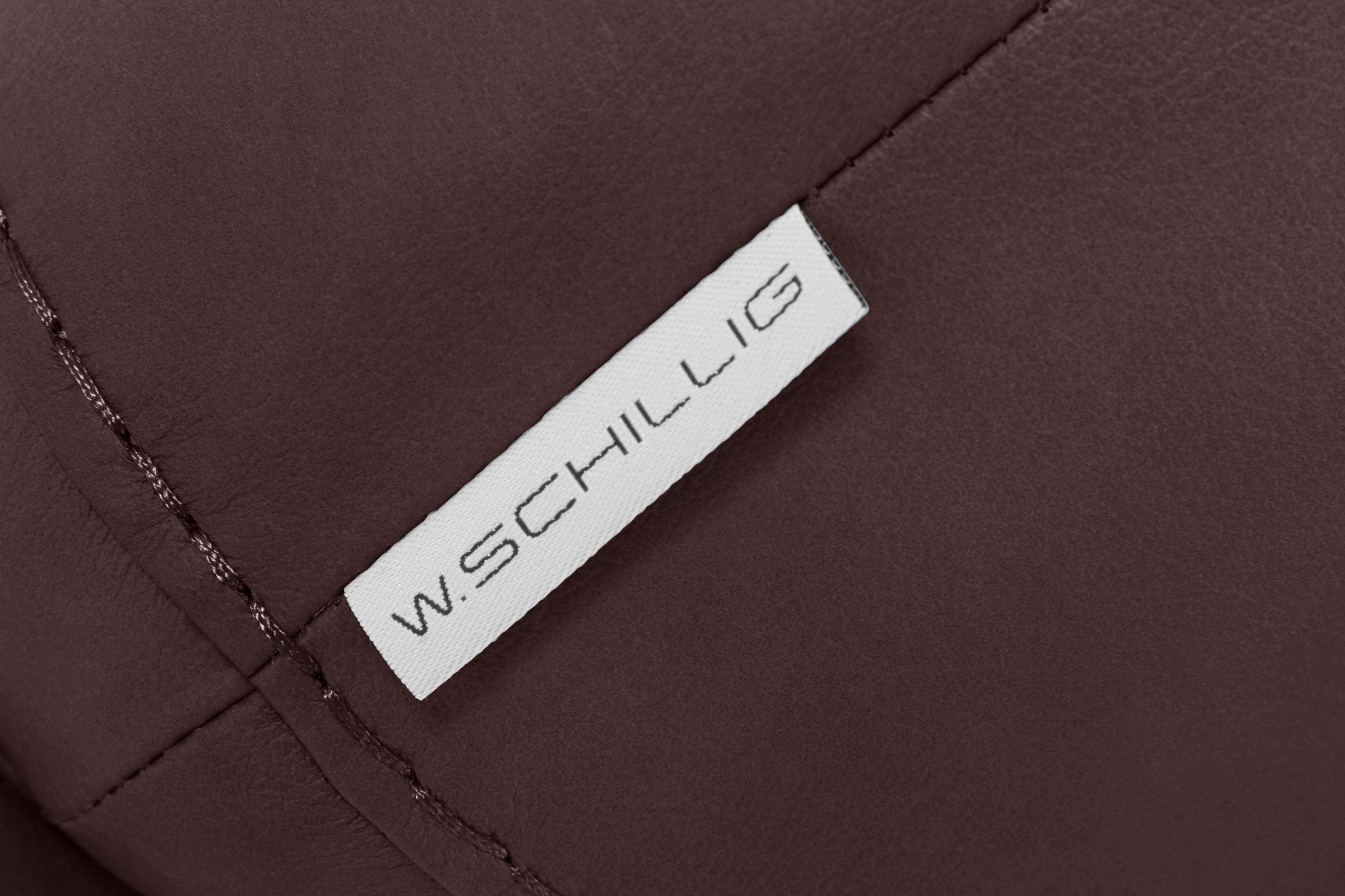 W.SCHILLIG Hocker »montanaa«, mit Metallfüßen in Chrom glänzend, Breite 141 cm